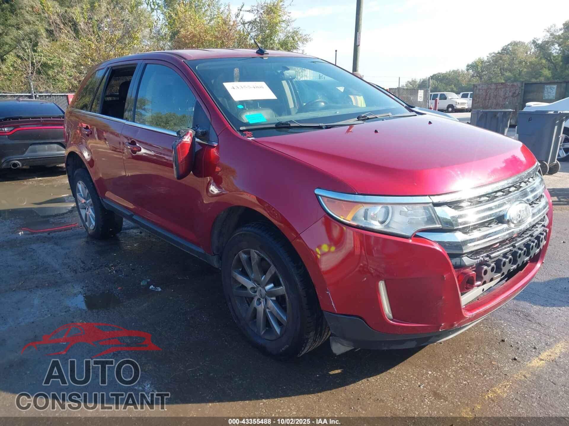 FORD EDGE 2013 - 2FMDK3KC0DBB71724