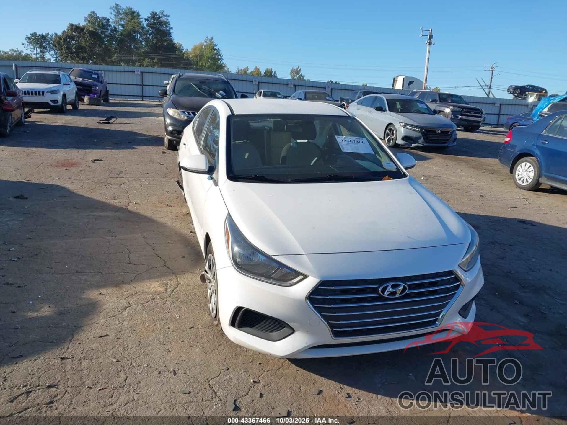 HYUNDAI ACCENT 2019 - 3KPC24A30KE042153