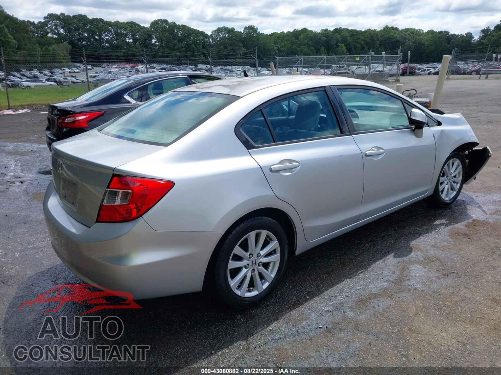HONDA CIVIC 2012 - 2HGFB2F87CH320012
