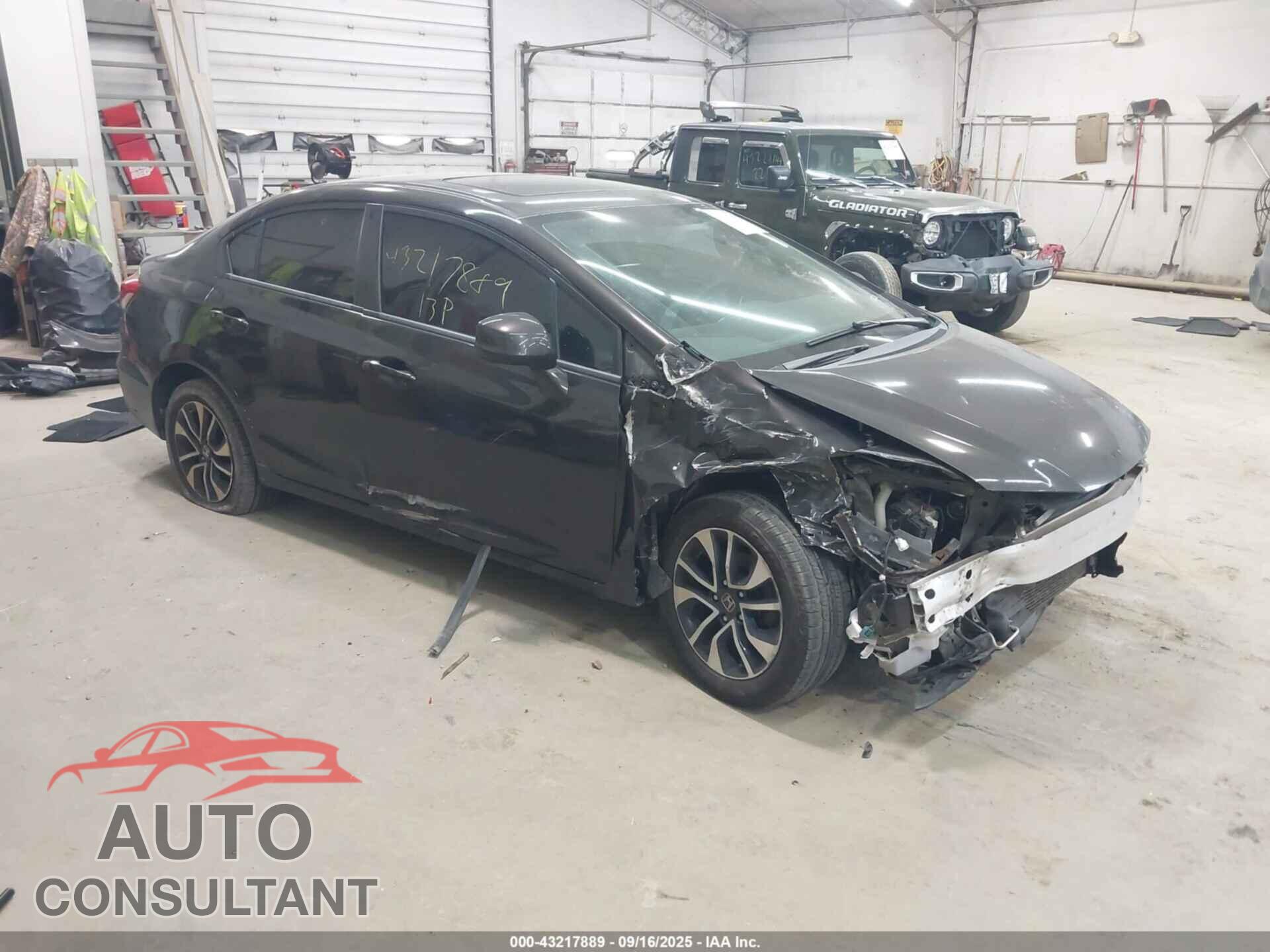 HONDA CIVIC 2013 - 19XFB2F80DE050990