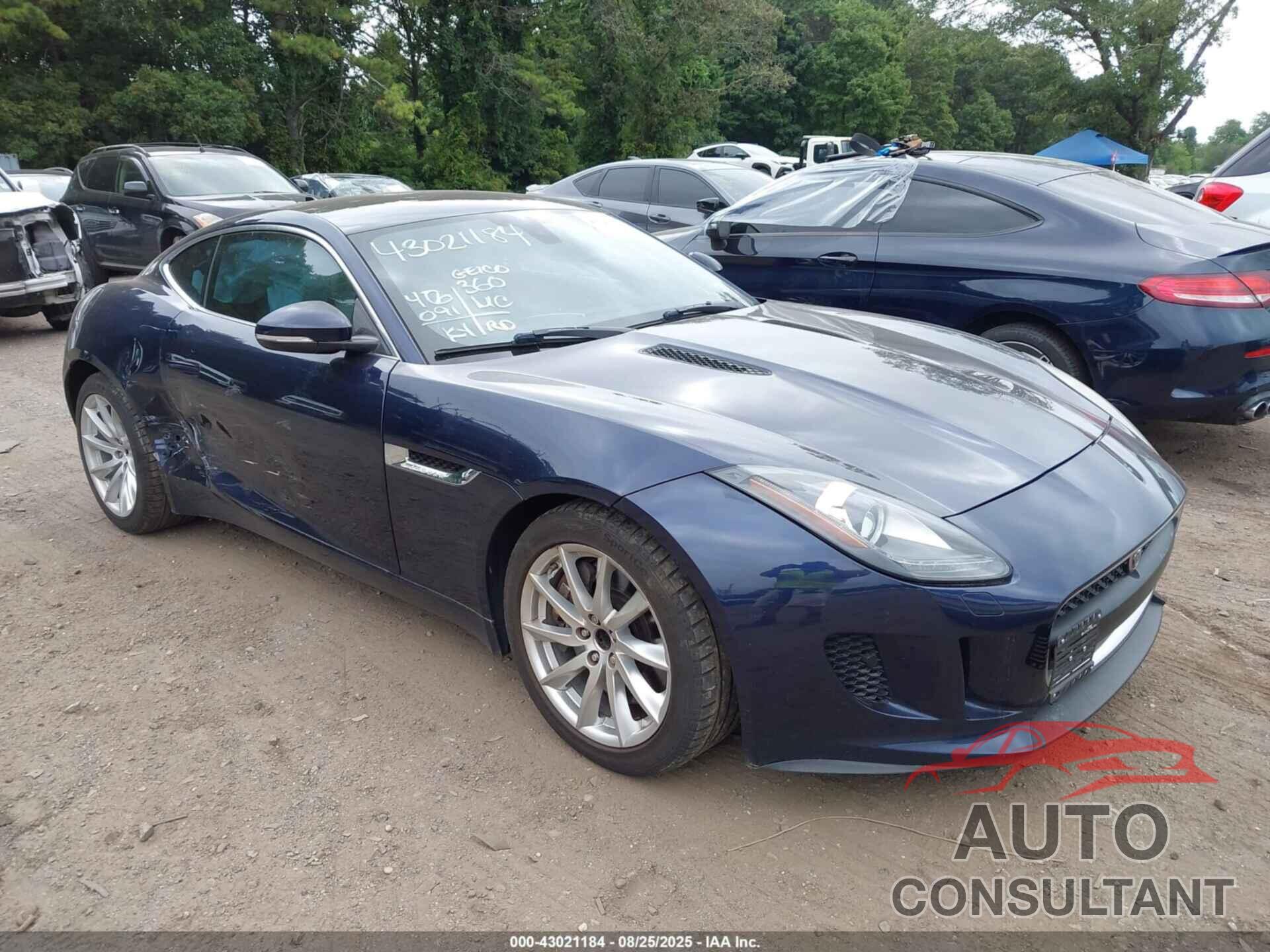 JAGUAR F-TYPE 2016 - SAJWB6A62G8K31621