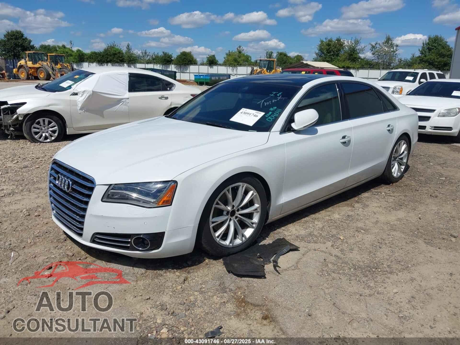 AUDI A8 L 2013 - WAURGAFD9DN004041