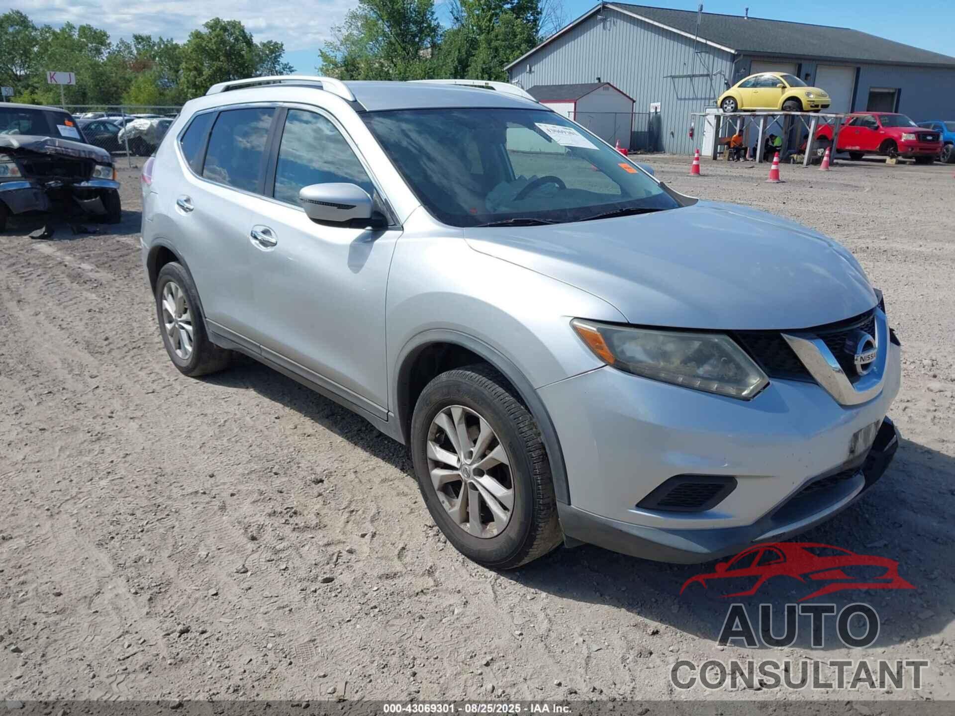 NISSAN ROGUE 2016 - KNMAT2MV6GP634119