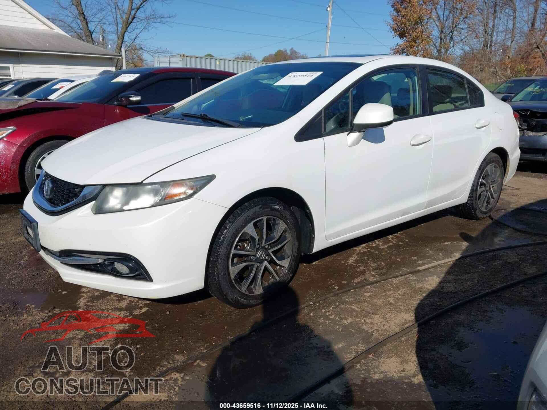 HONDA CIVIC 2013 - 19XFB2F94DE207008