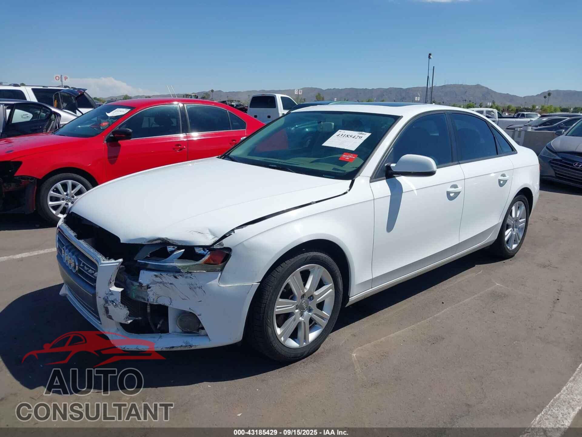 AUDI A4 2011 - WAUAFAFL2BN019727
