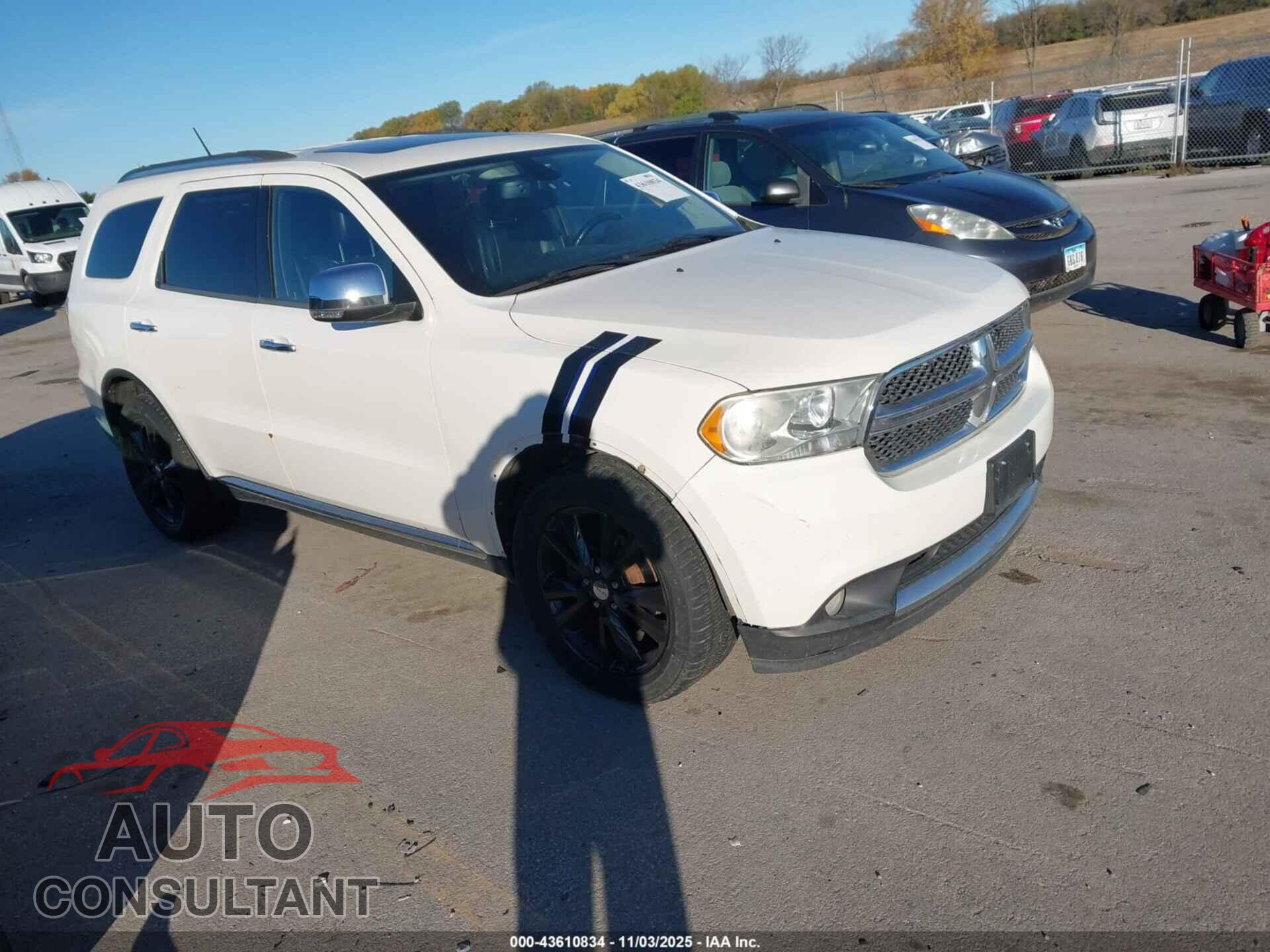 DODGE DURANGO 2011 - 1D4SE4GTXBC689289