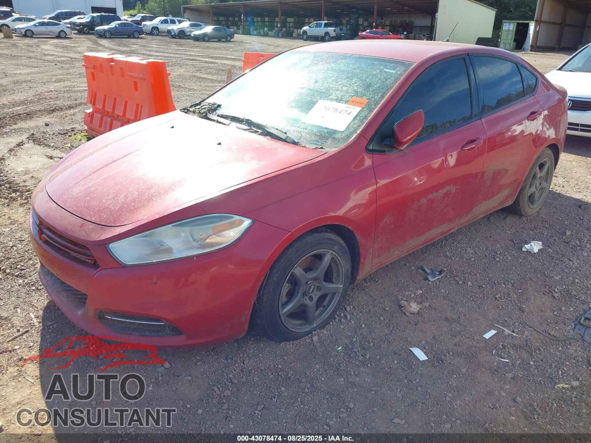 DODGE DART 2013 - 1C3CDFAH6DD286755