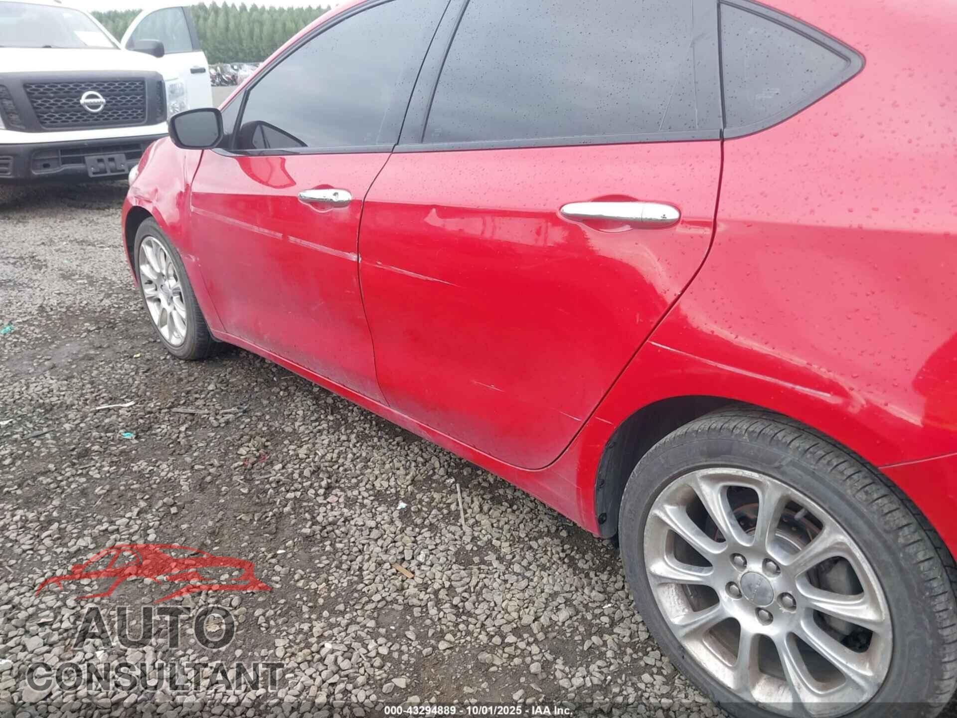 DODGE DART 2014 - 1C3CDFCB1ED823560