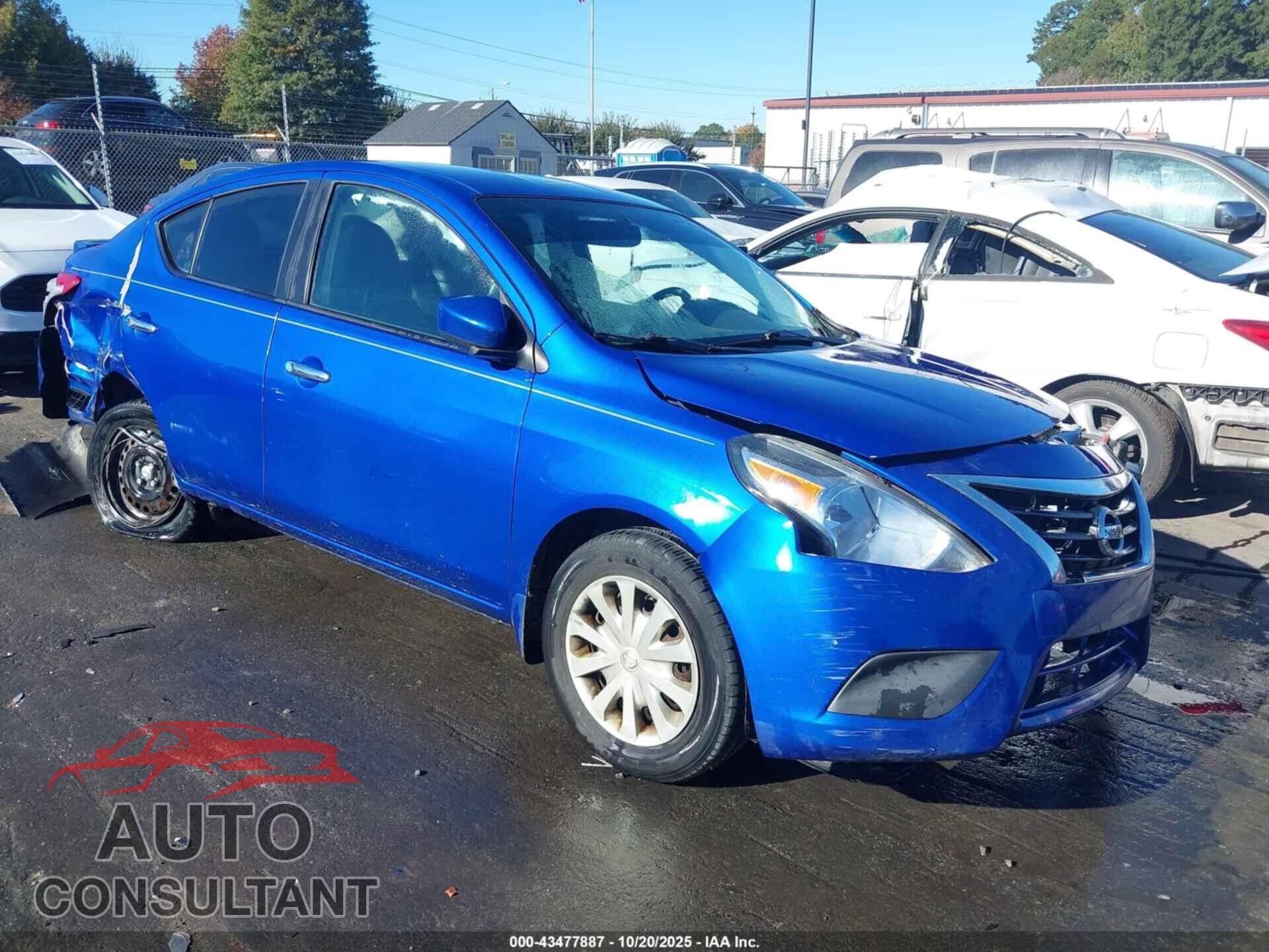 NISSAN VERSA 2016 - 3N1CN7AP1GL900358