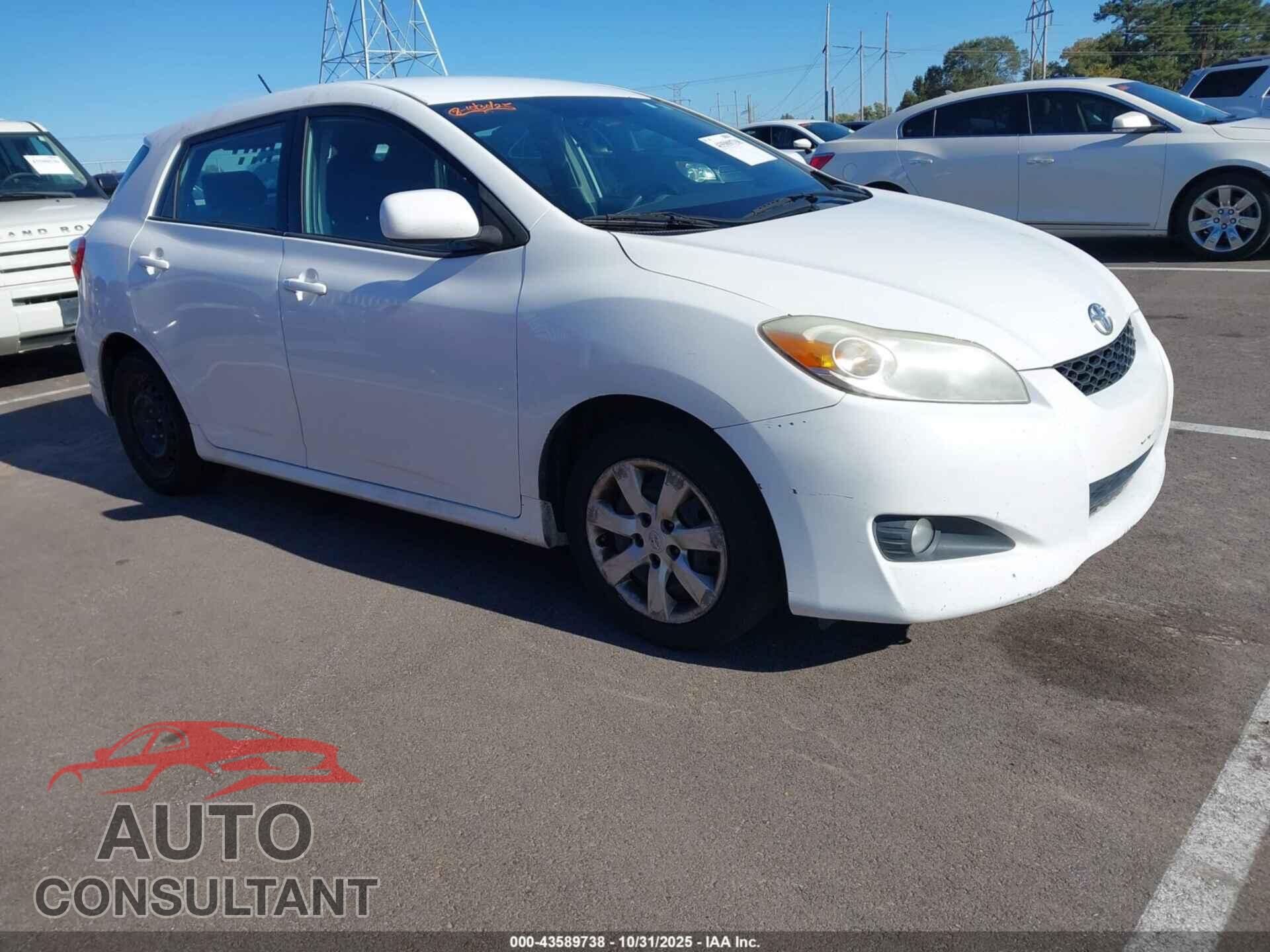 TOYOTA MATRIX 2011 - 2T1KE4EE5BC046812