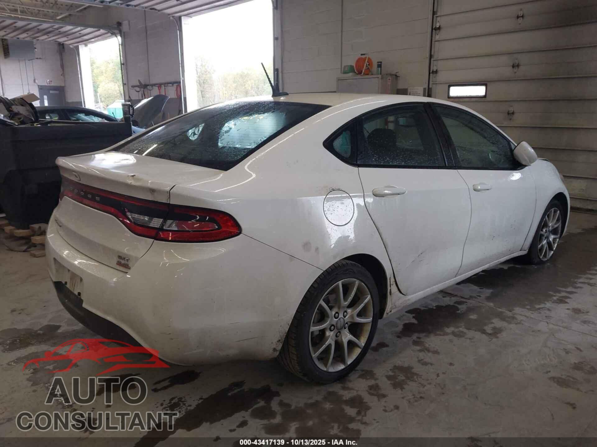 DODGE DART 2014 - 1C3CDFBB1ED724657