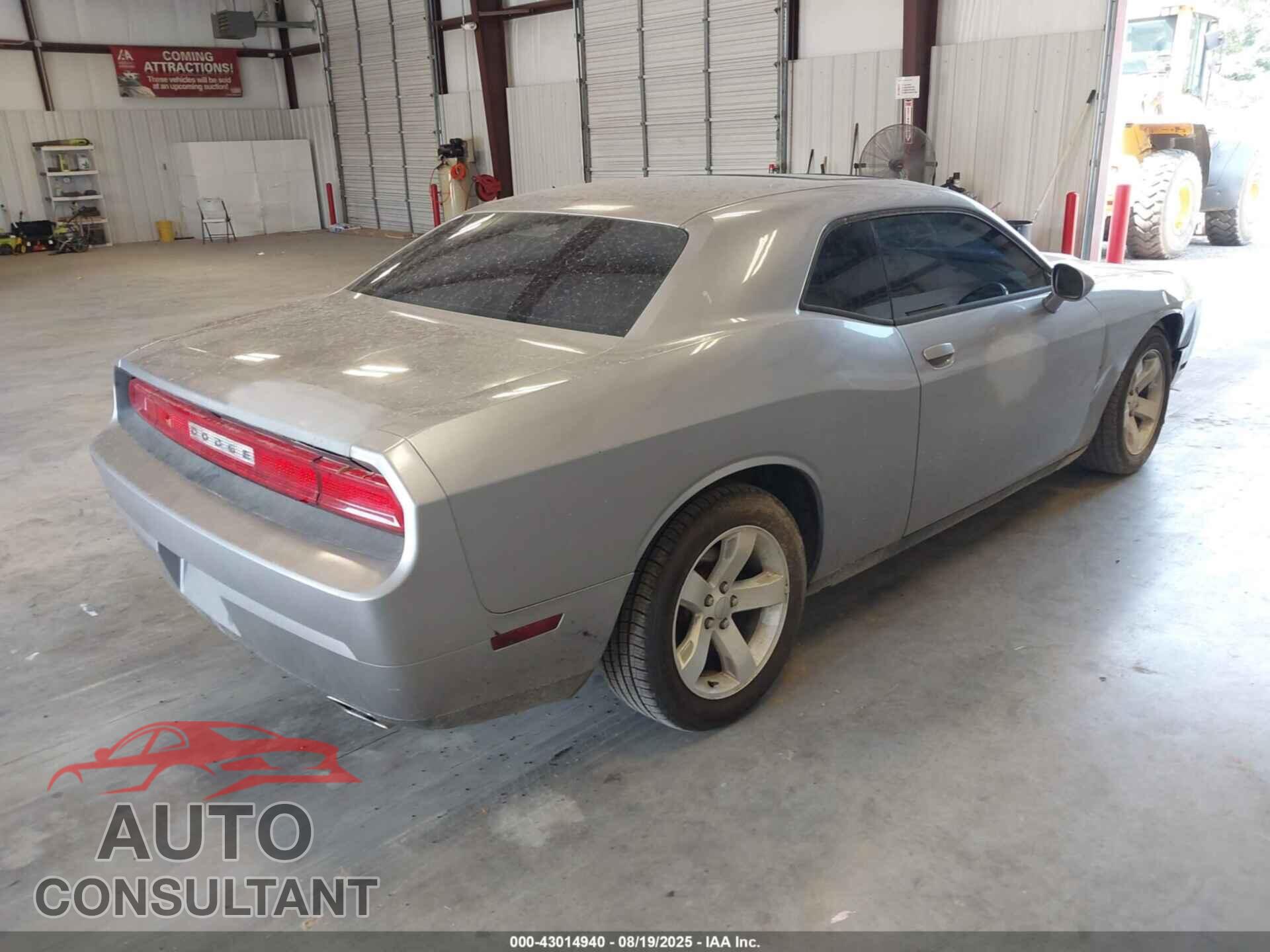DODGE CHALLENGER 2013 - 2C3CDYAG2DH582121
