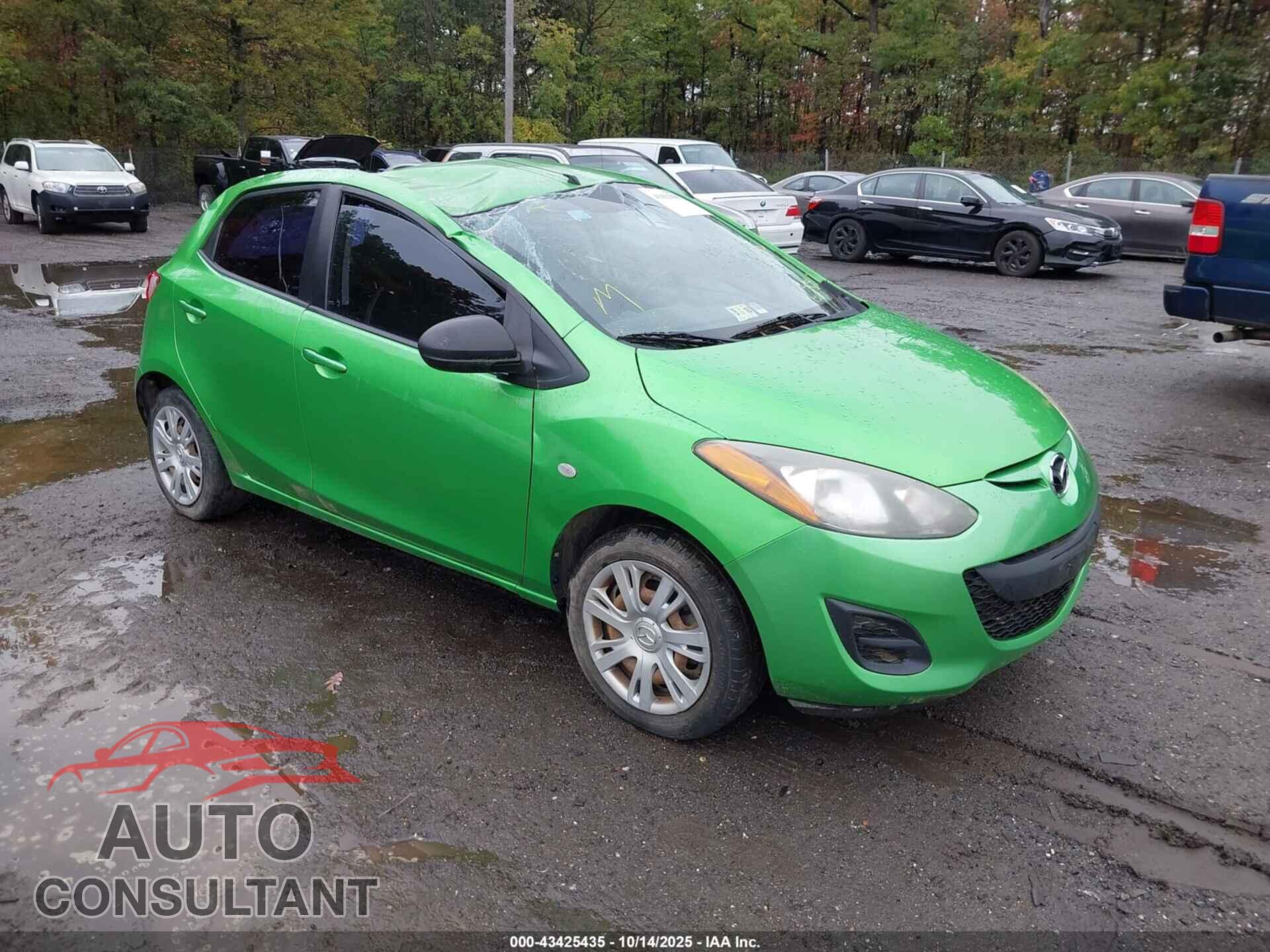 MAZDA MAZDA2 2012 - JM1DE1KY8C0144640