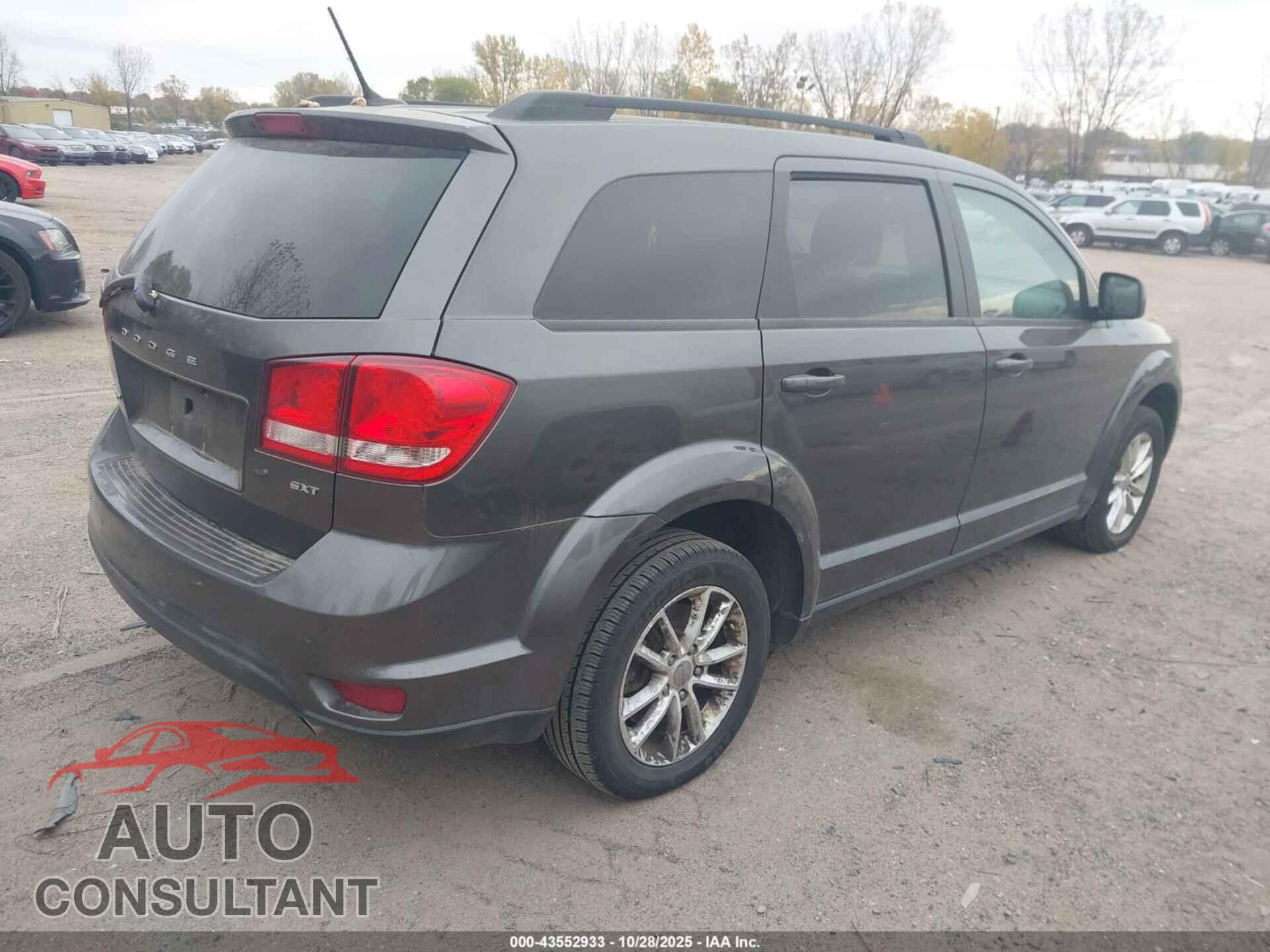 DODGE JOURNEY 2017 - 3C4PDDBG4HT548845