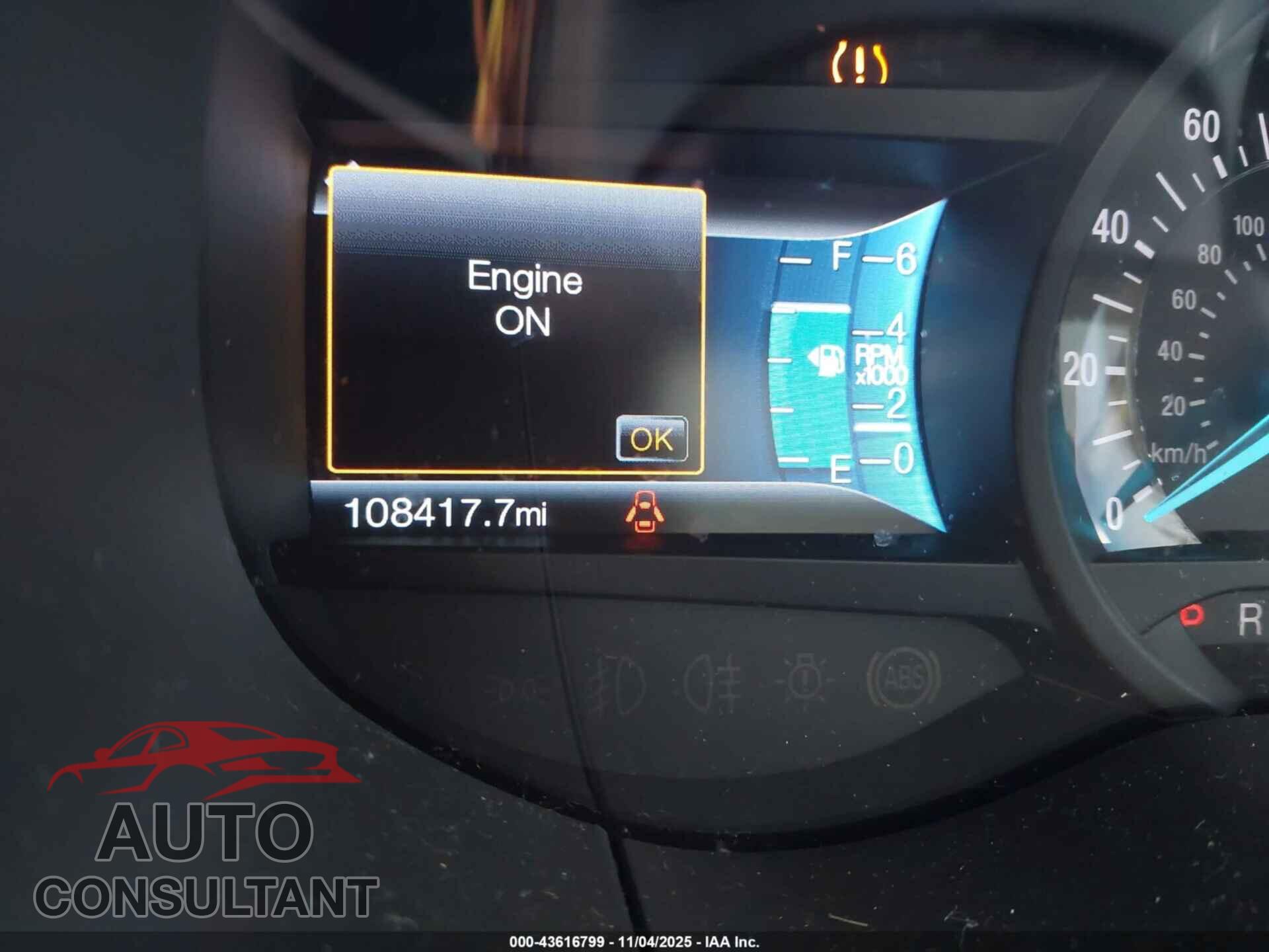 FORD EDGE 2015 - 2FMTK3J87FBB21012