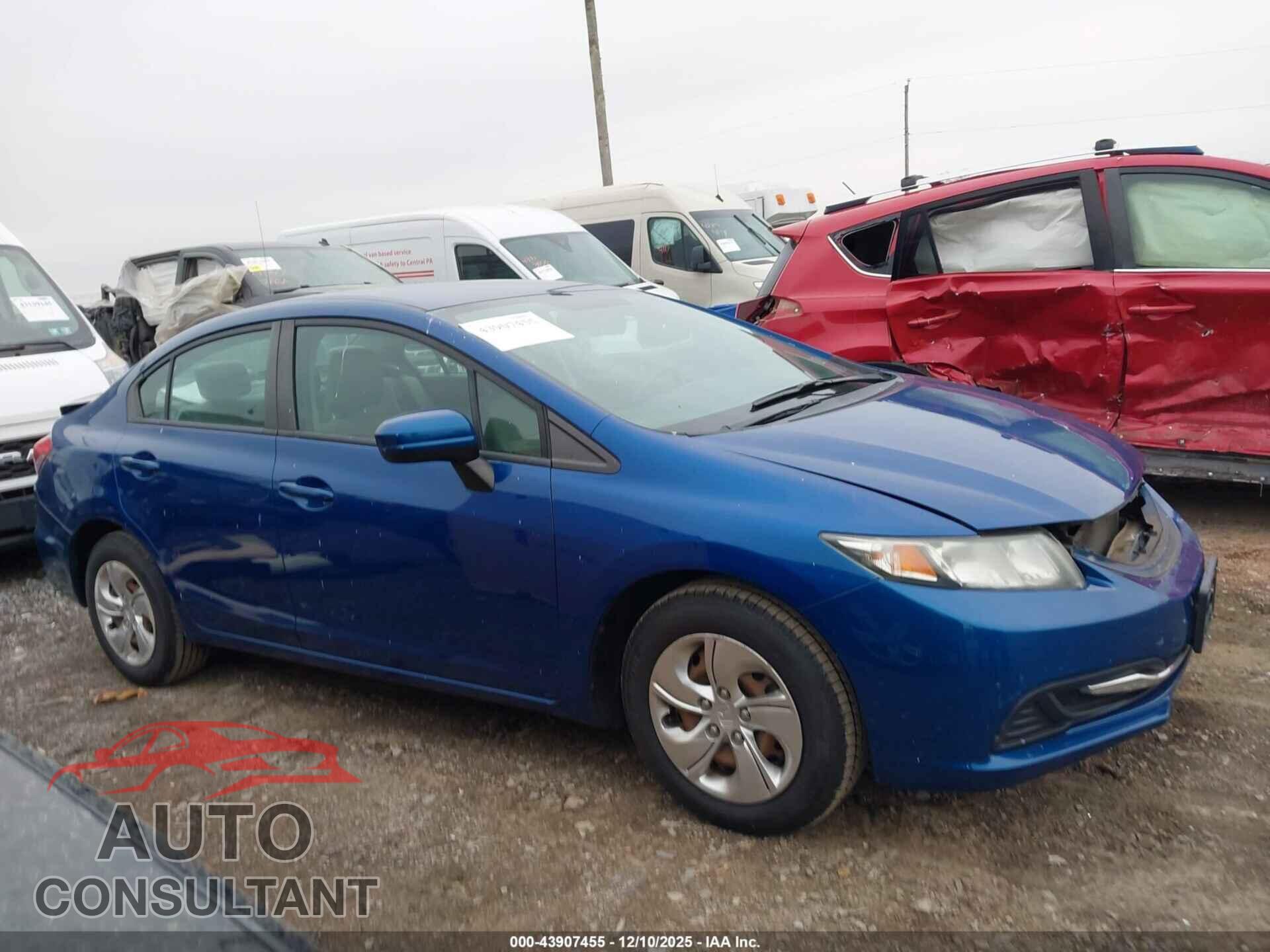 HONDA CIVIC 2014 - 19XFB2F54EE024190