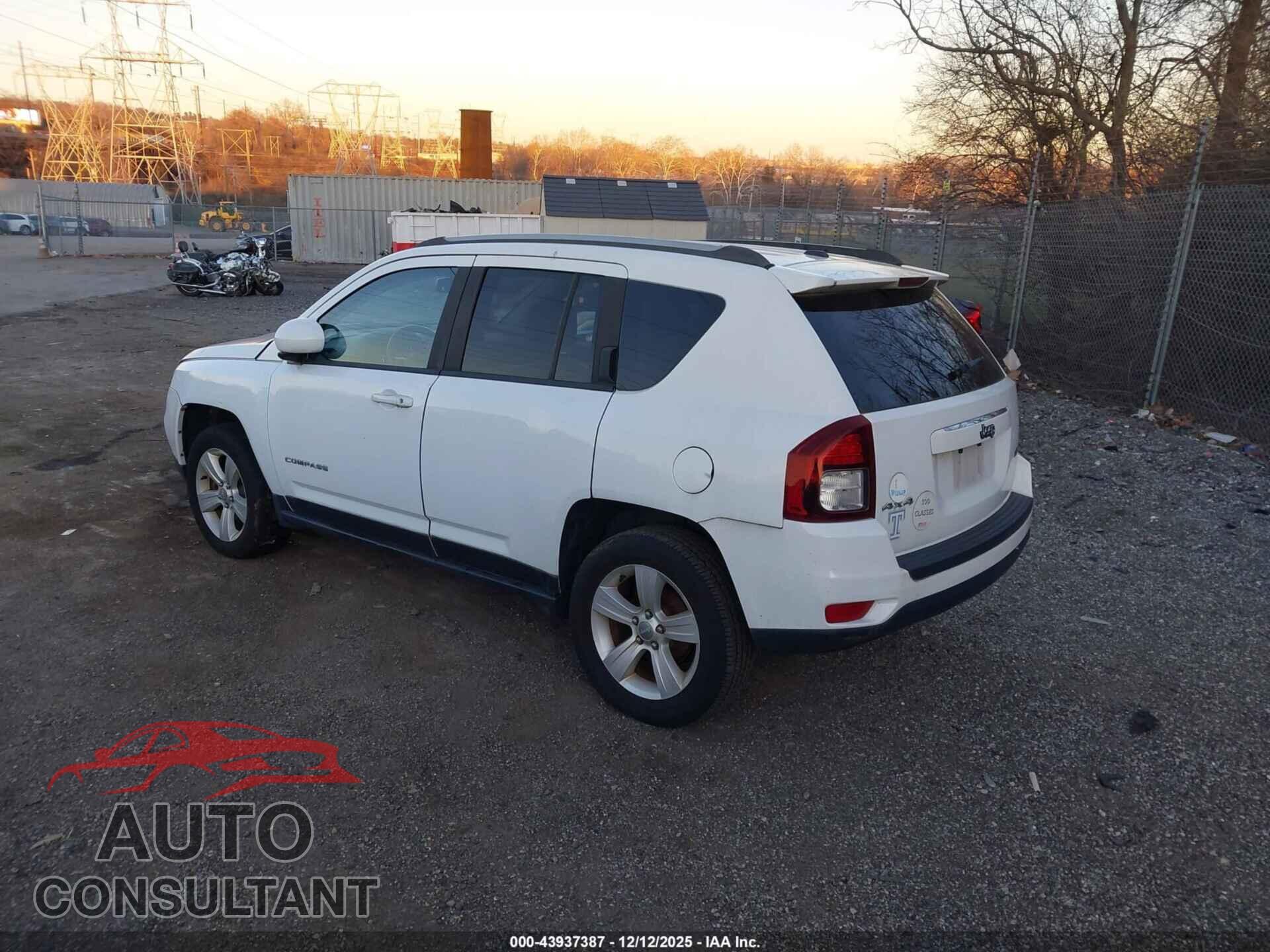 JEEP COMPASS 2017 - 1C4NJDEB9HD204501