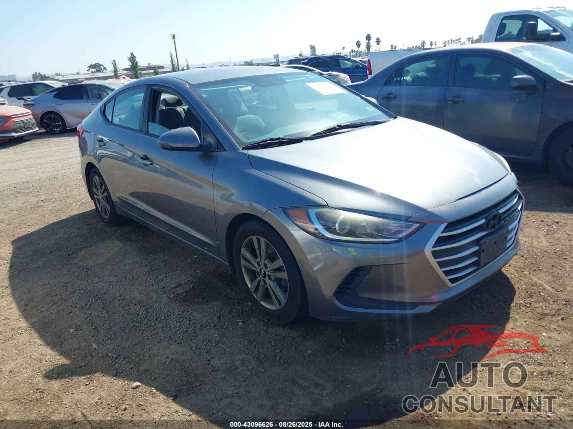 HYUNDAI ELANTRA 2018 - 5NPD84LF1JH296443