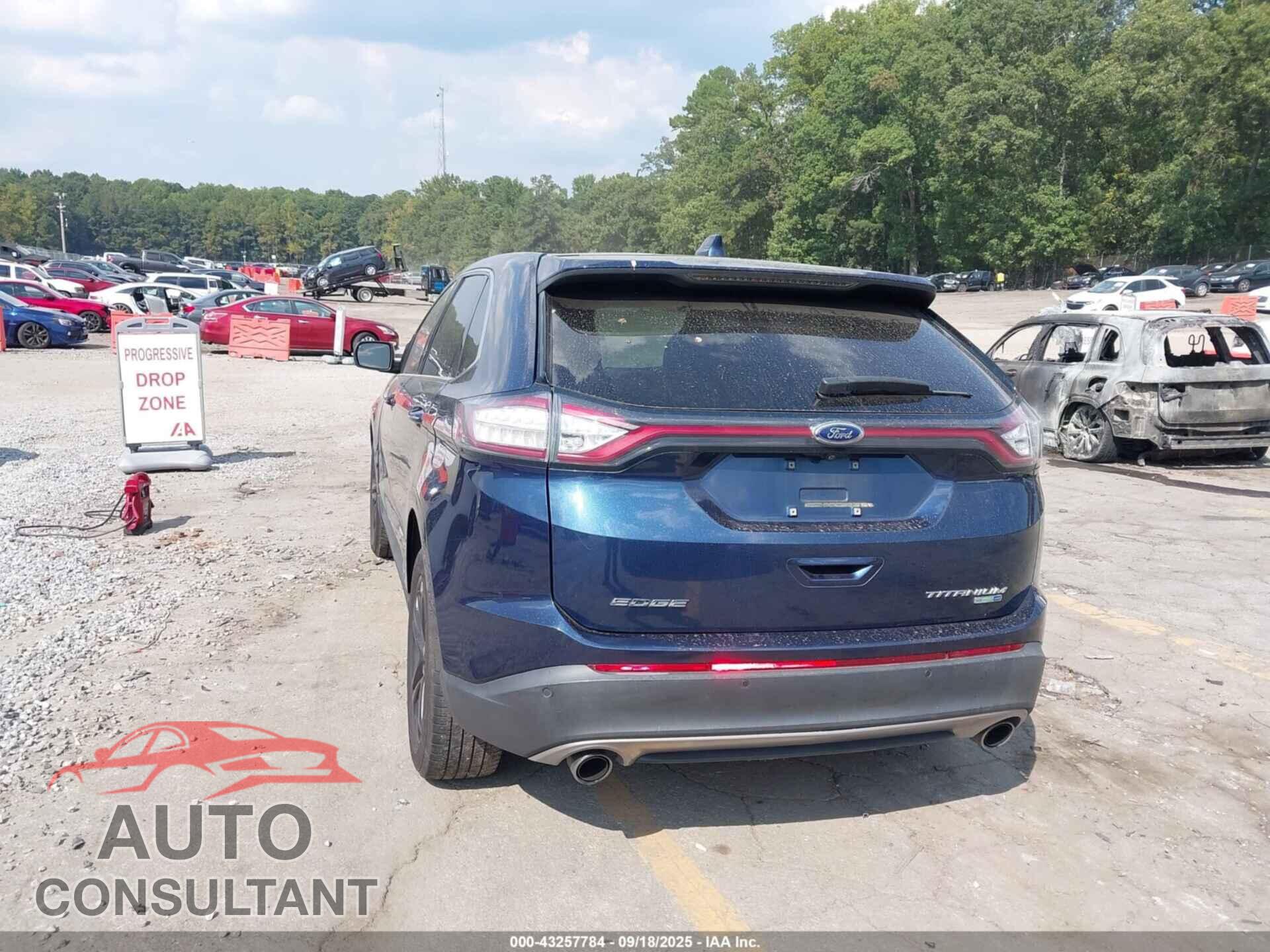 FORD EDGE 2017 - 2FMPK4K9XHBB29610