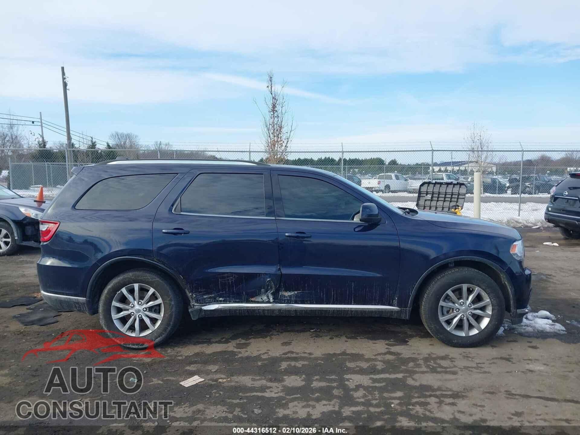 DODGE DURANGO 2018 - 1C4RDJAG3JC372445