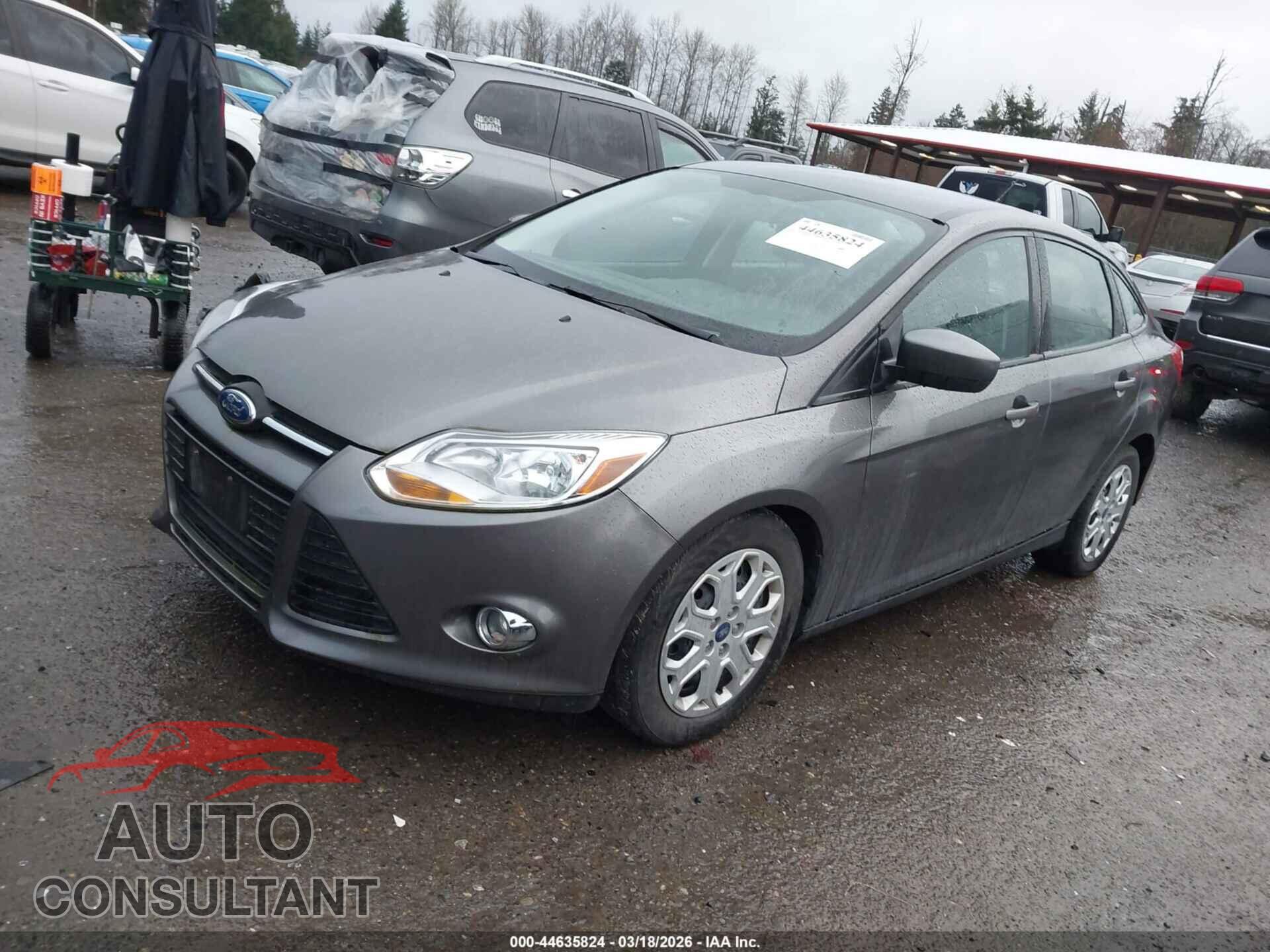 FORD FOCUS 2012 - 1FAHP3F20CL206355