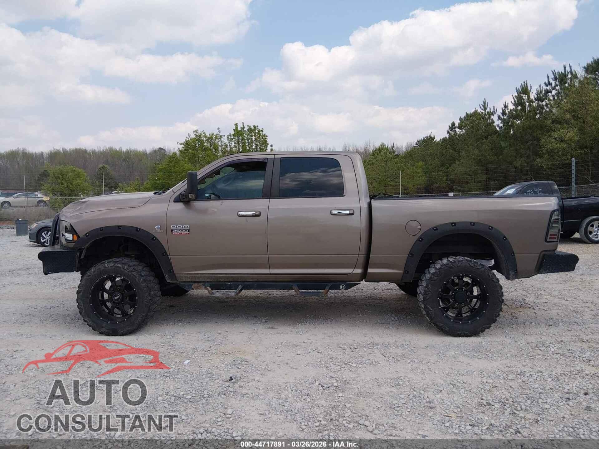 DODGE RAM 2500 2010 - 3D7UT2CL9AG141548