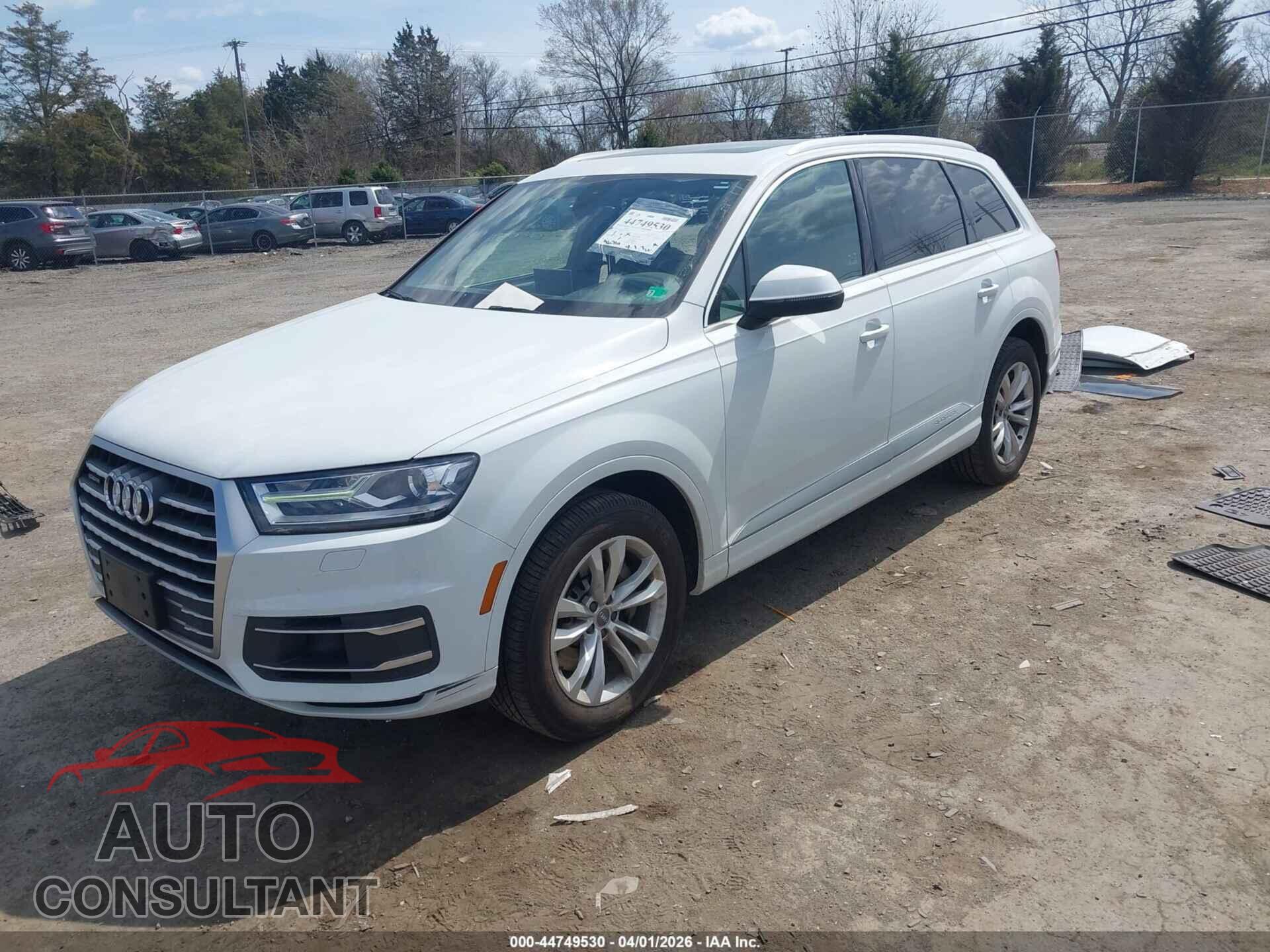 AUDI Q7 2019 - WA1AAAF73KD007736