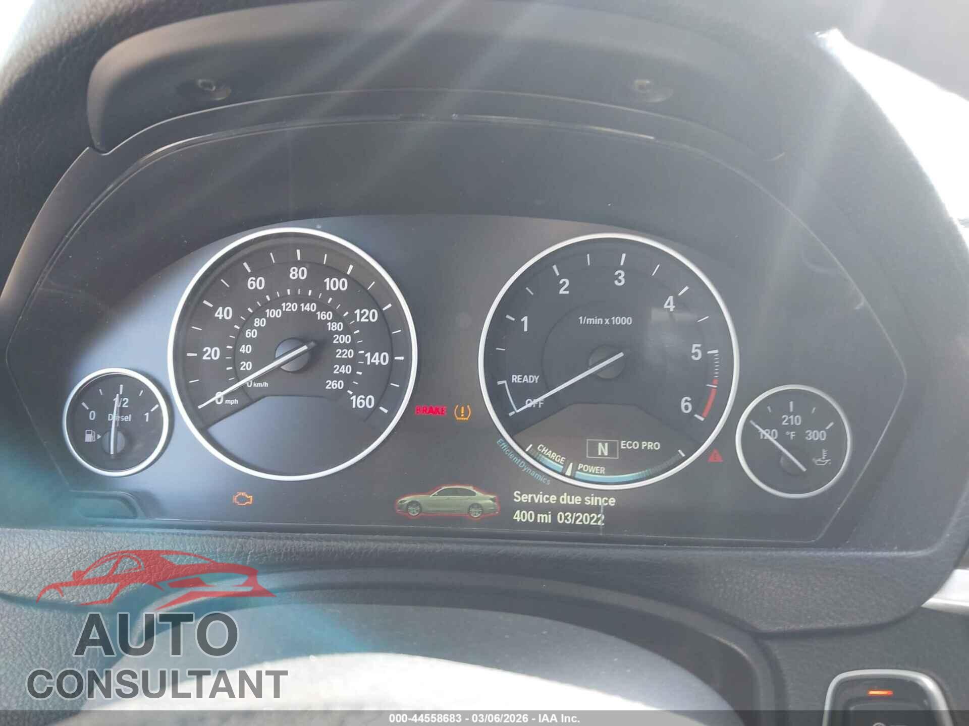 BMW 328D 2014 - WBA3D3C52EF099366