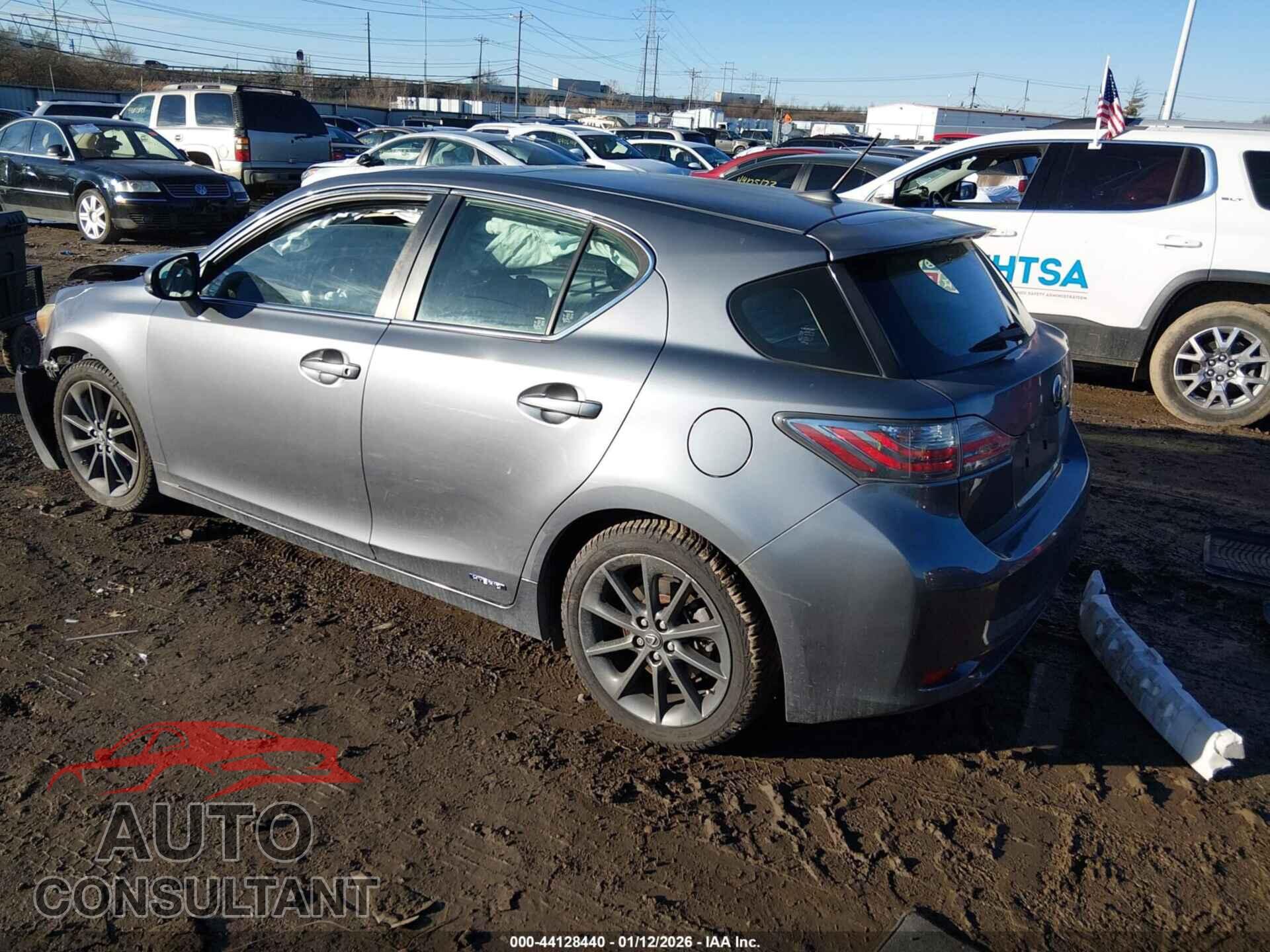 LEXUS CT 2013 - JTHKD5BH4D2125346