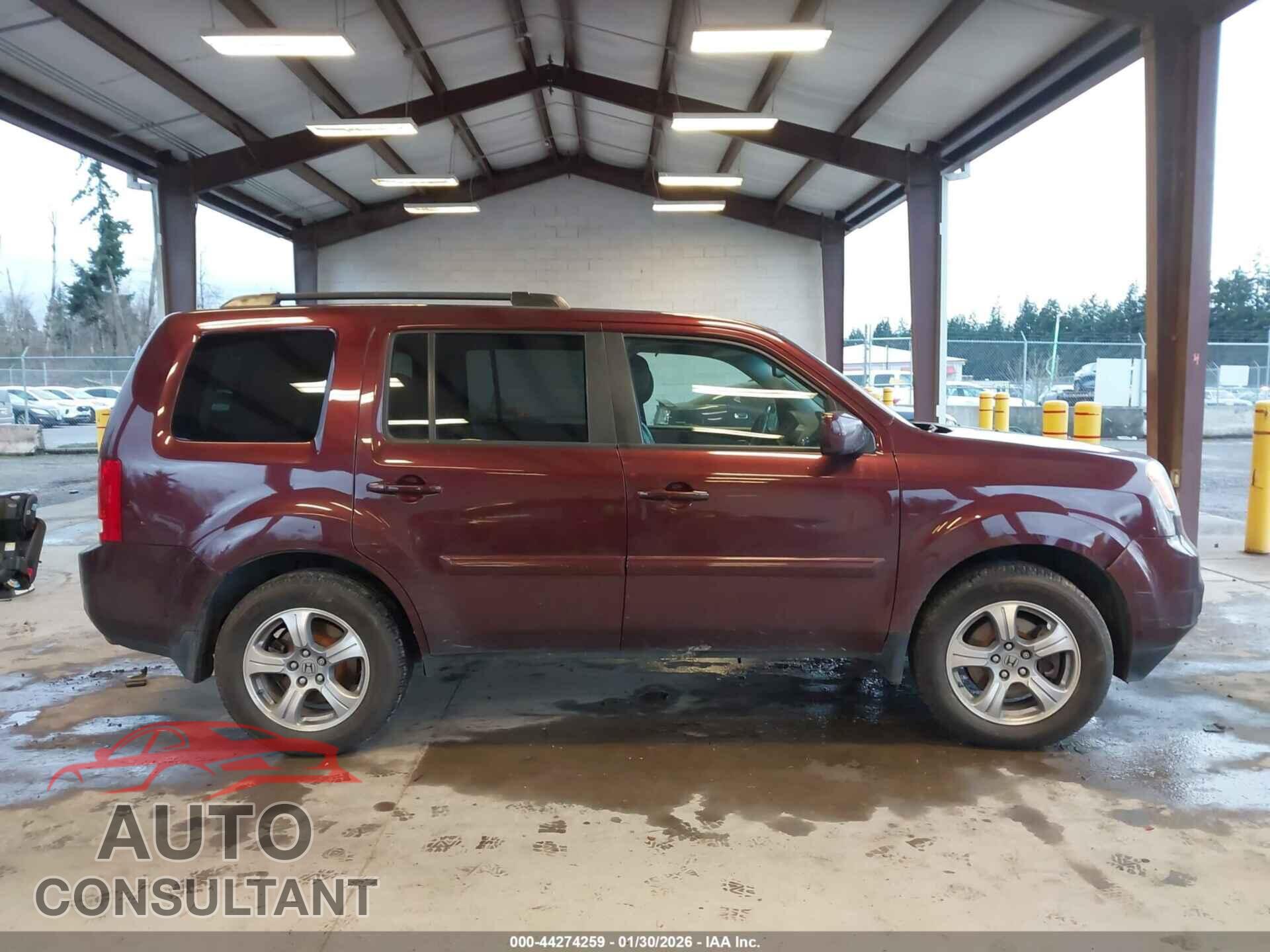 HONDA PILOT 2013 - 5FNYF4H73DB080749