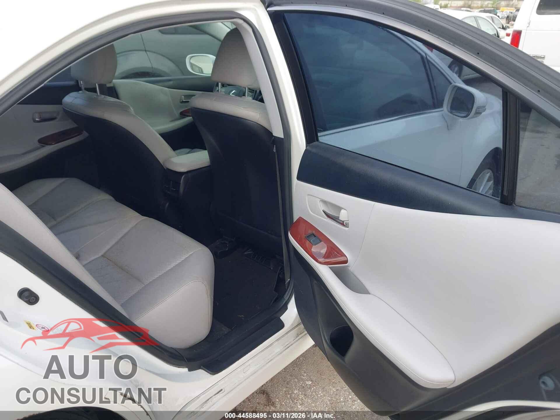 LEXUS HS 250H 2010 - JTHBB1BA2A2002643