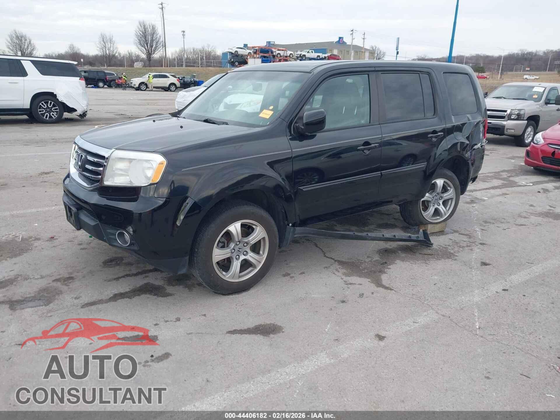 HONDA PILOT 2012 - 5FNYF4H75CB027159