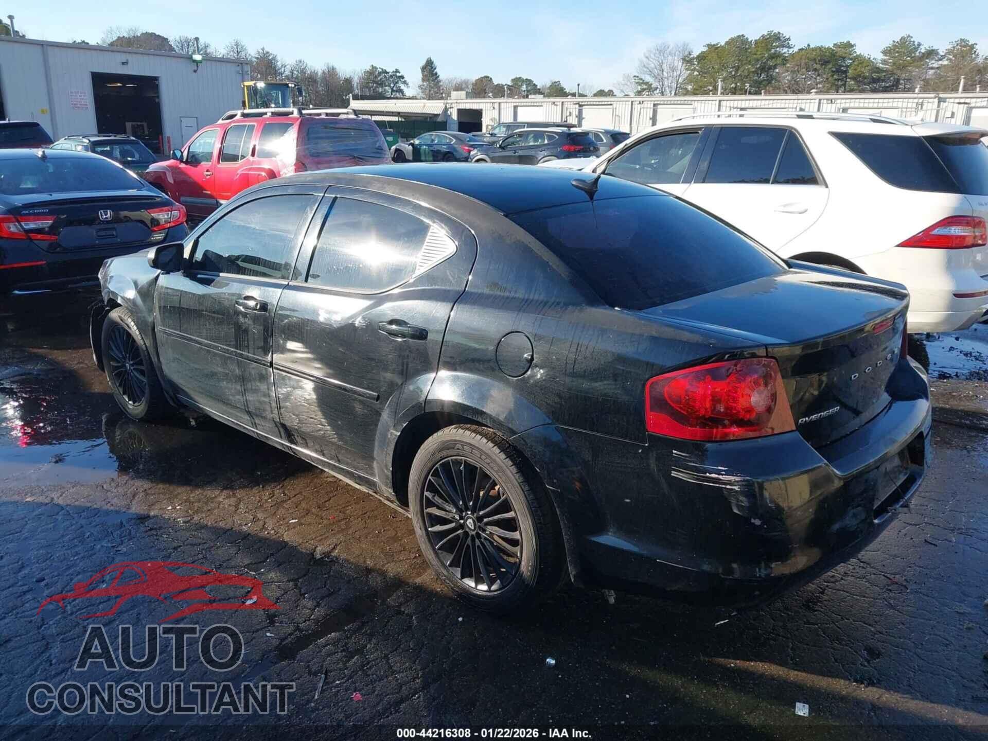 DODGE AVENGER 2013 - 1C3CDZAB2DN589376