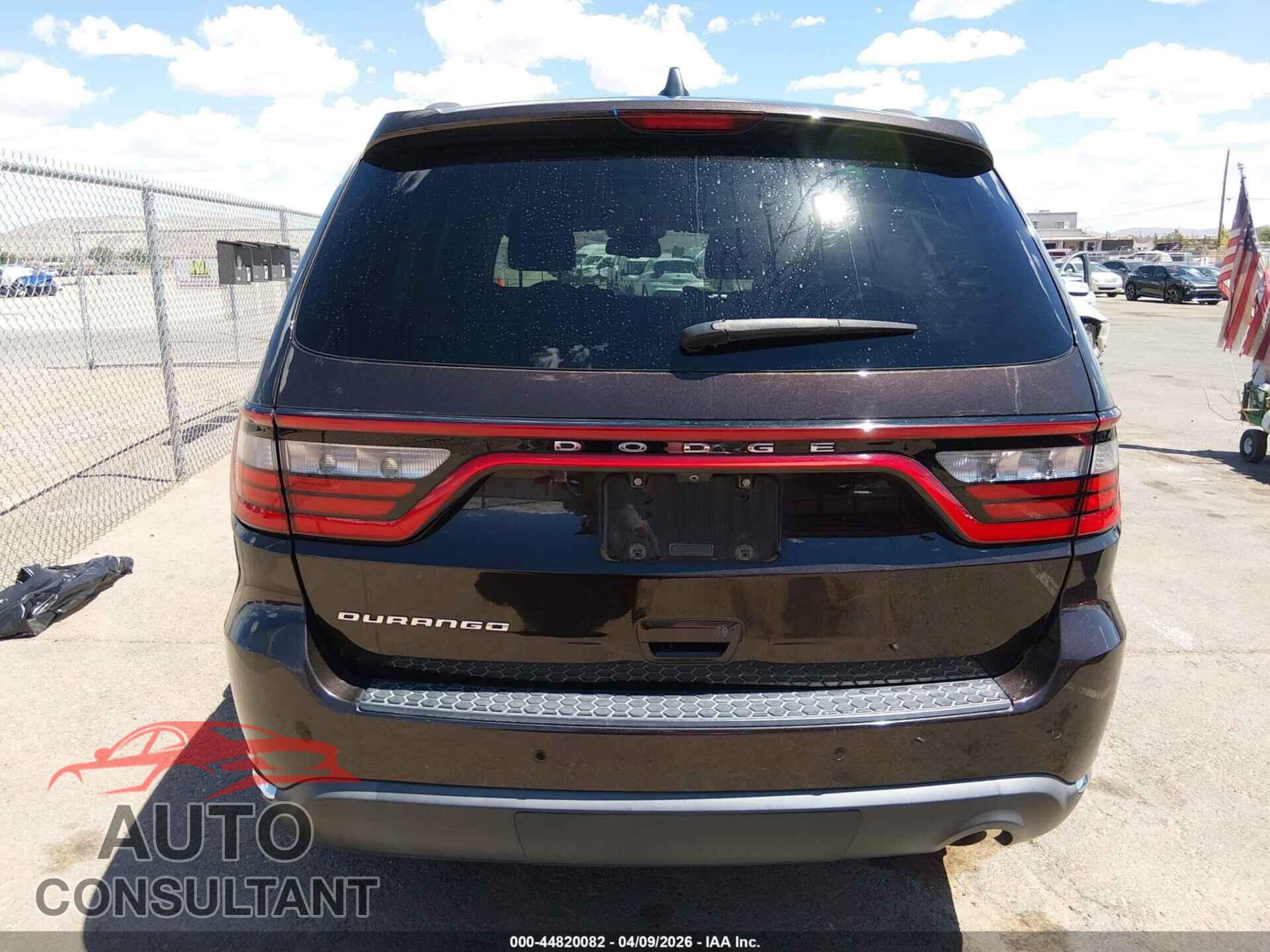 DODGE DURANGO 2016 - 1C4RDHAG2GC484008