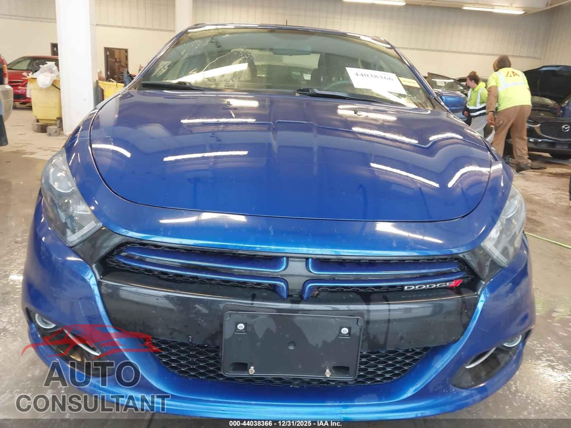 DODGE DART 2013 - 1C3CDFBA2DD104714