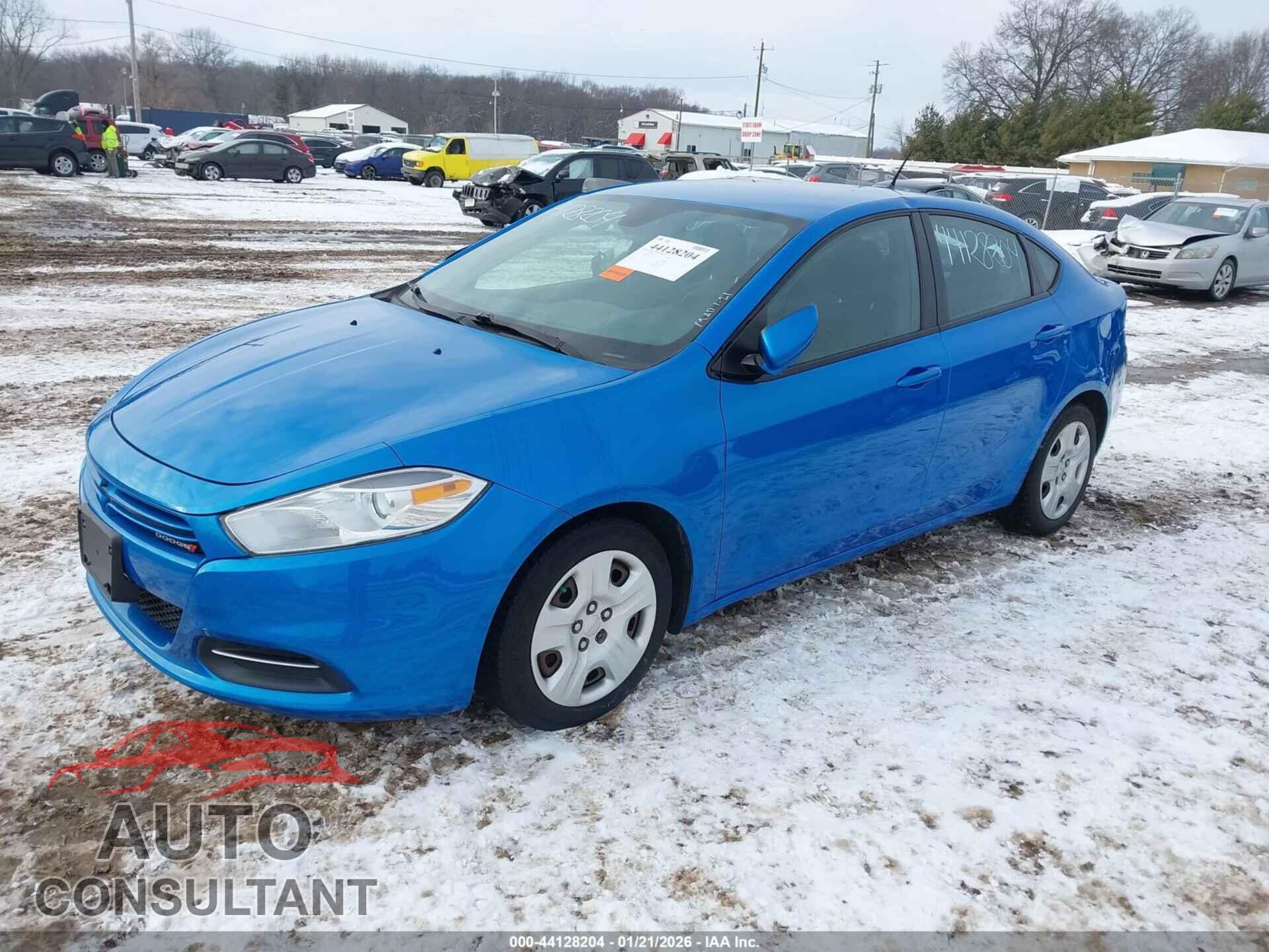 DODGE DART 2015 - 1C3CDFAA4FD181489