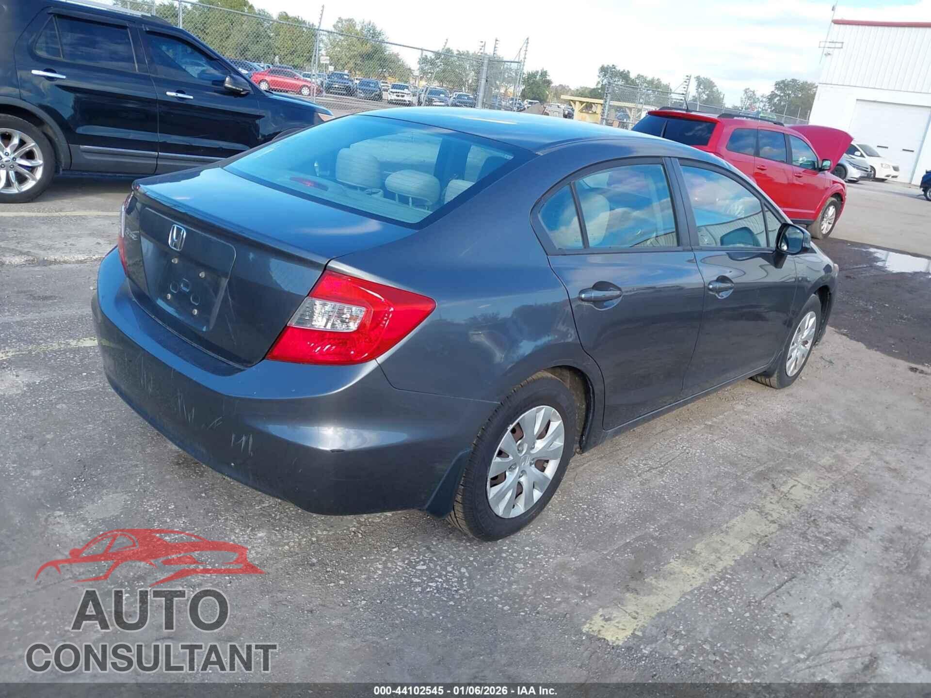 HONDA CIVIC 2012 - 19XFB2E55CE015531