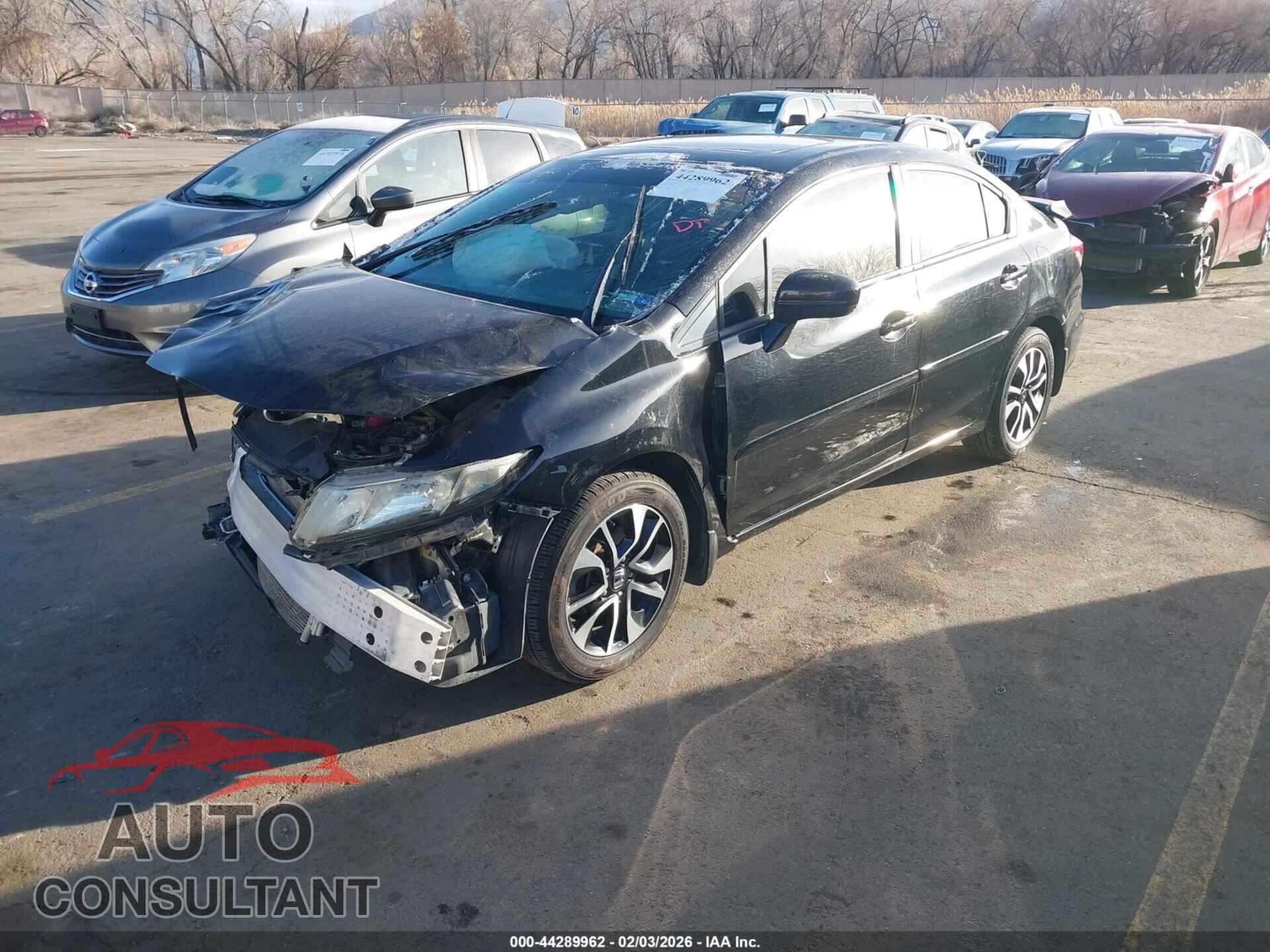 HONDA CIVIC 2014 - 19XFB2F87EE019530