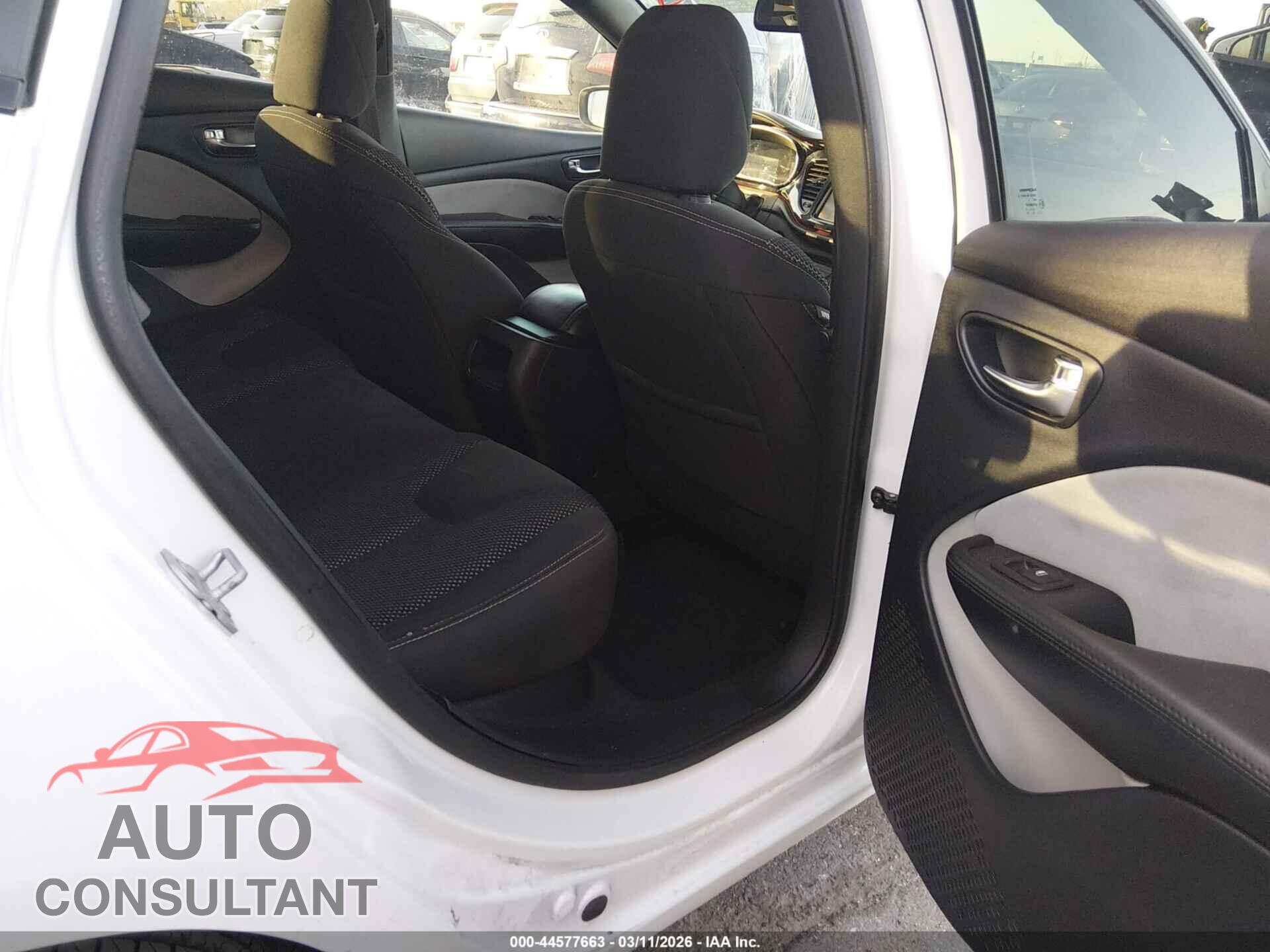 DODGE DART 2015 - 1C3CDFBB3FD165565