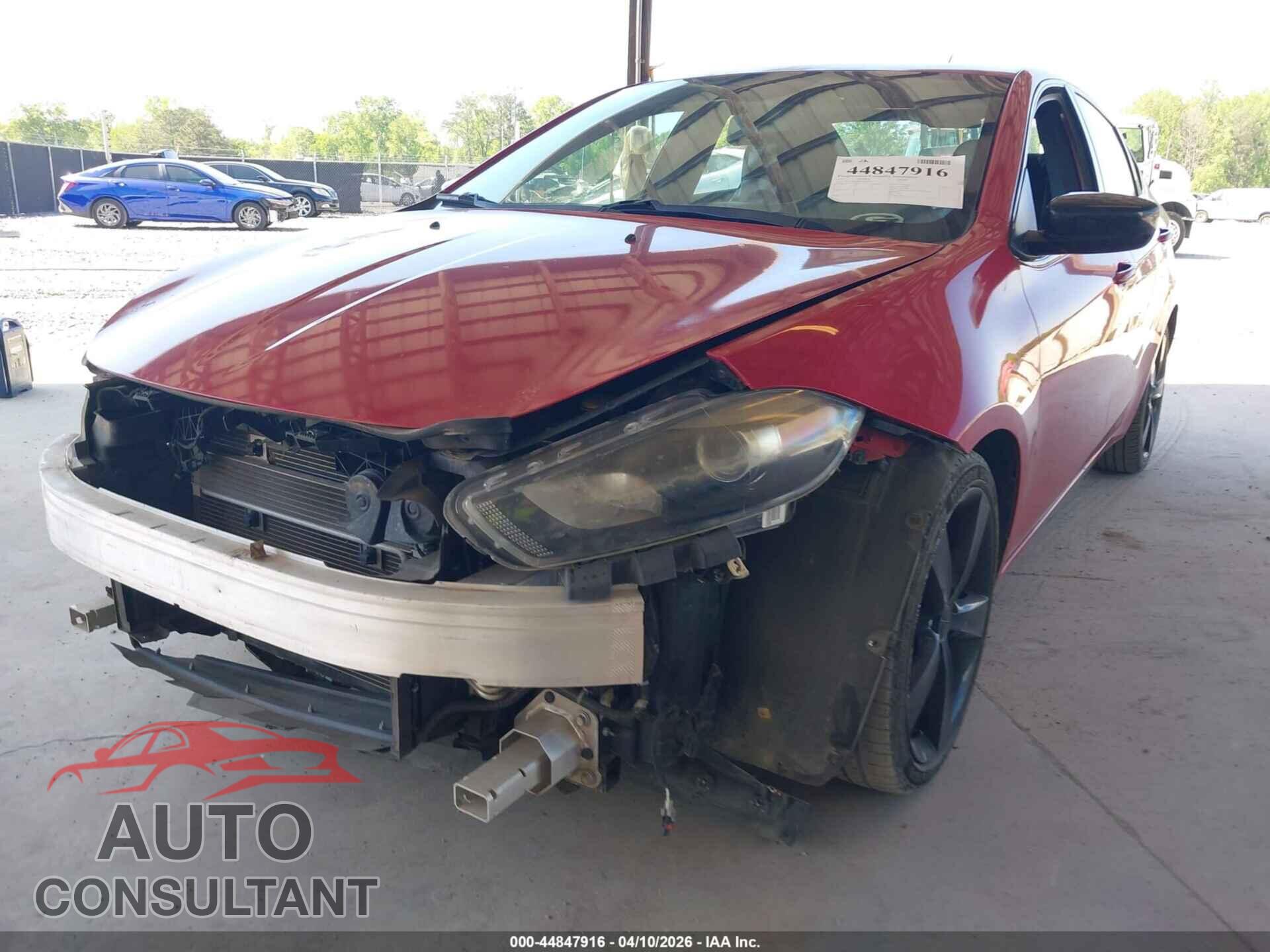 DODGE DART 2015 - 1C3CDFBB9FD123059