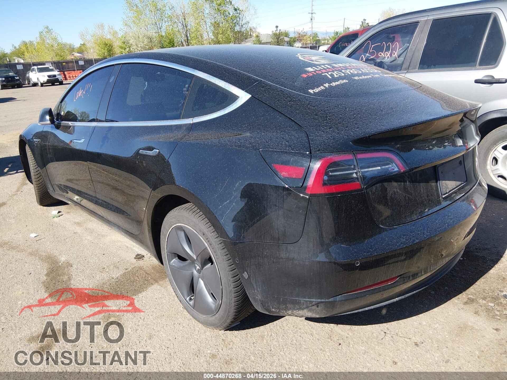 TESLA MODEL 3 2019 - 5YJ3E1EB5KF361338