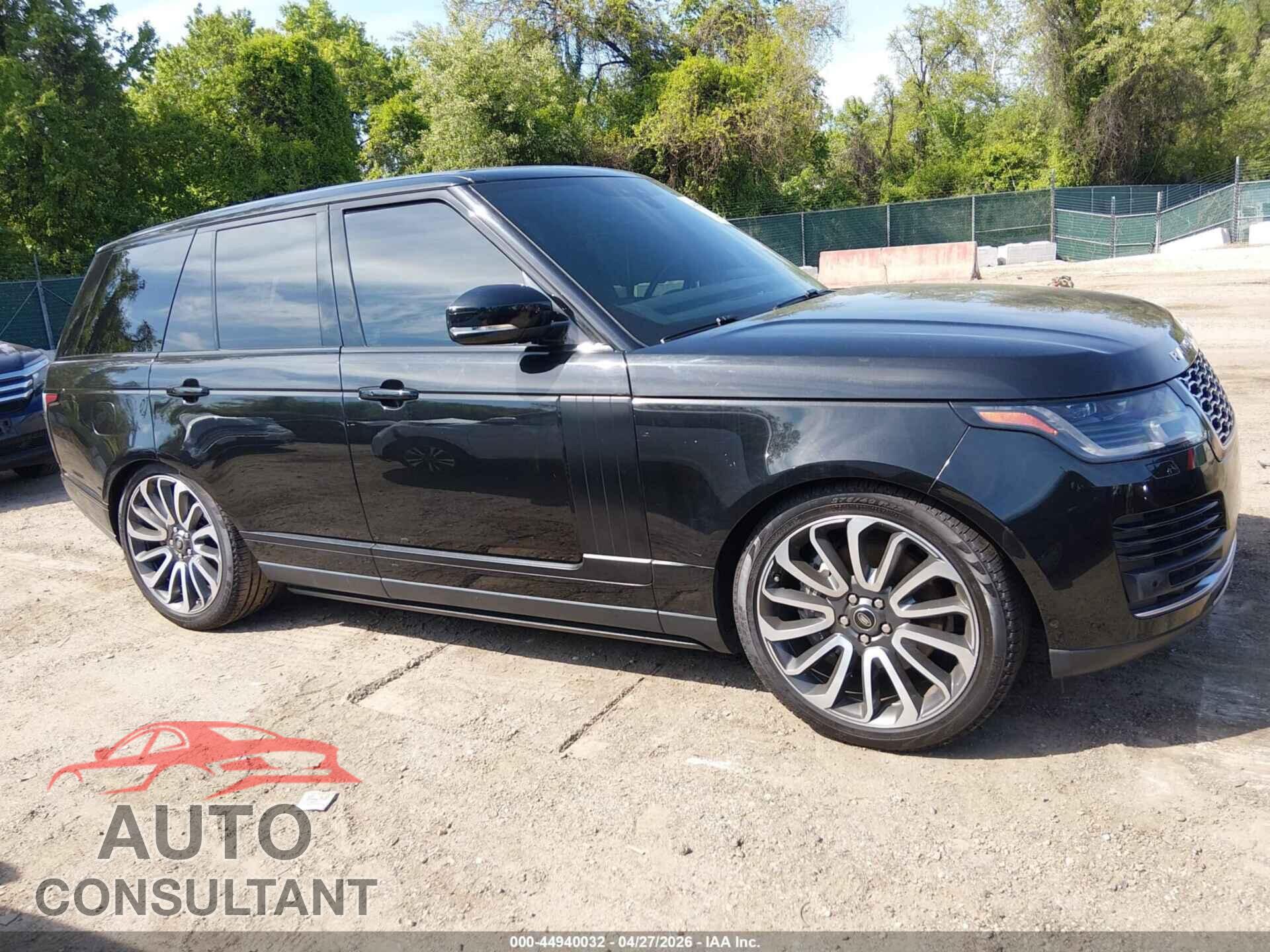 LAND ROVER RANGE ROVER 2019 - SALGS2SV7KA543834