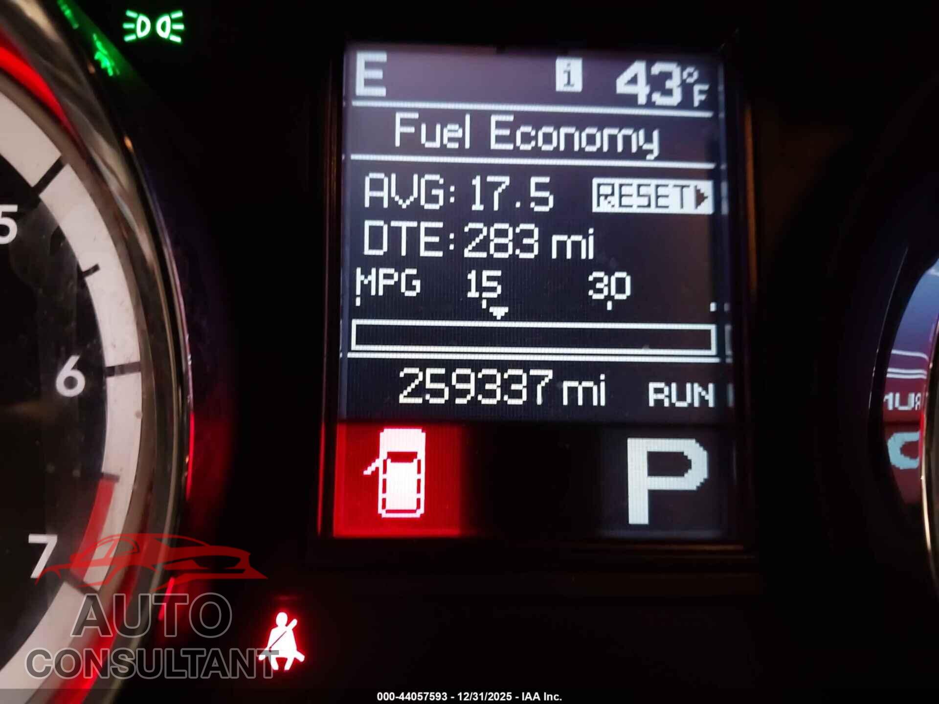 DODGE DURANGO 2012 - 1C4RDJDG1CC358641
