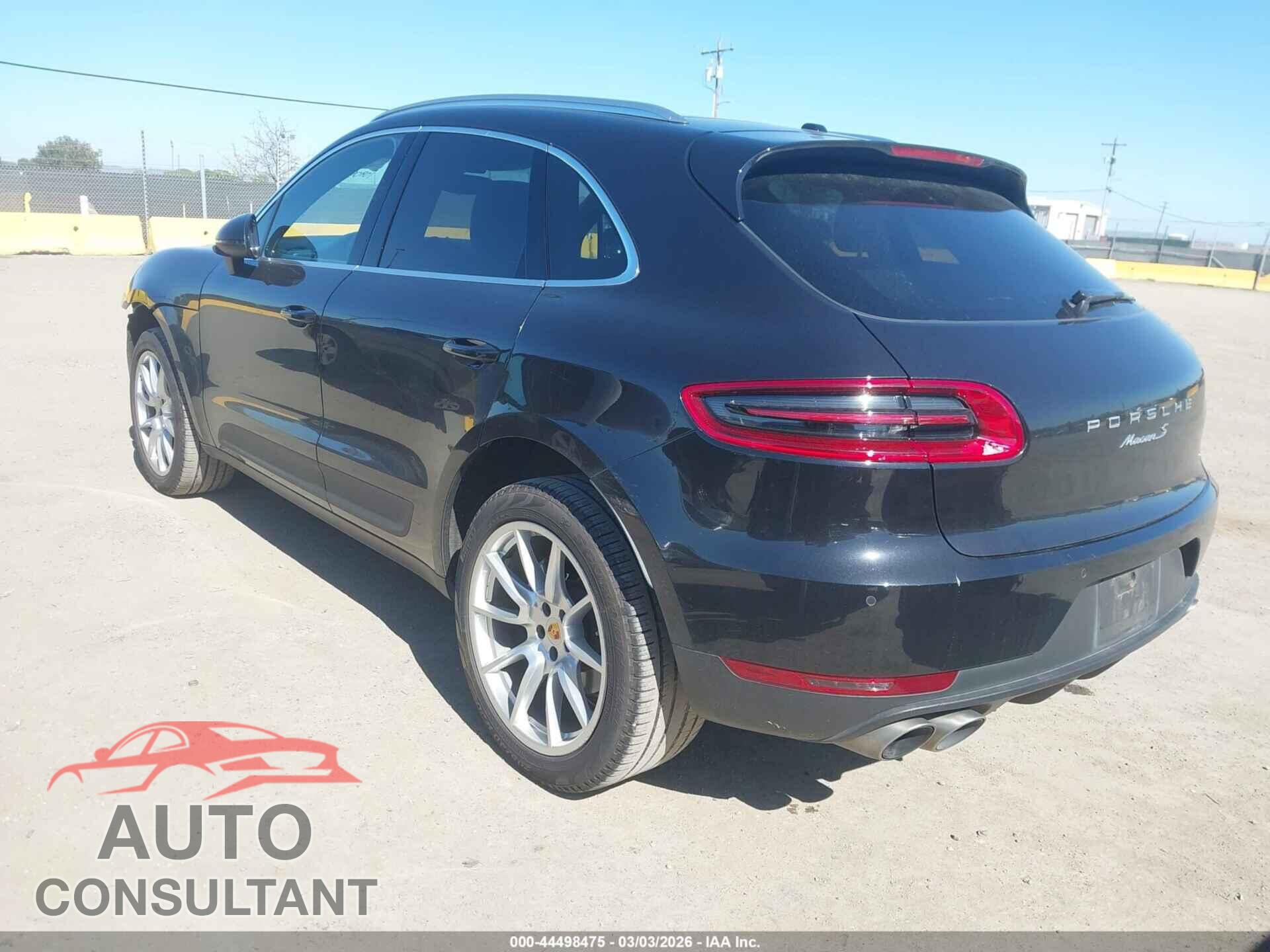 PORSCHE MACAN 2016 - WP1AB2A52GLB42328