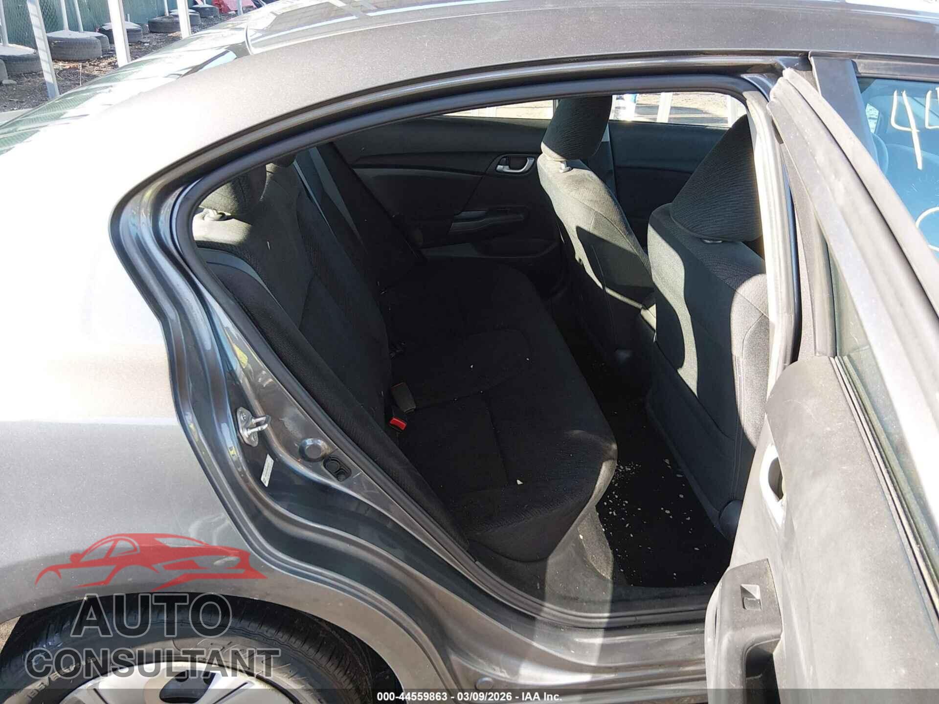 HONDA CIVIC 2013 - 19XFB2F53DE262272