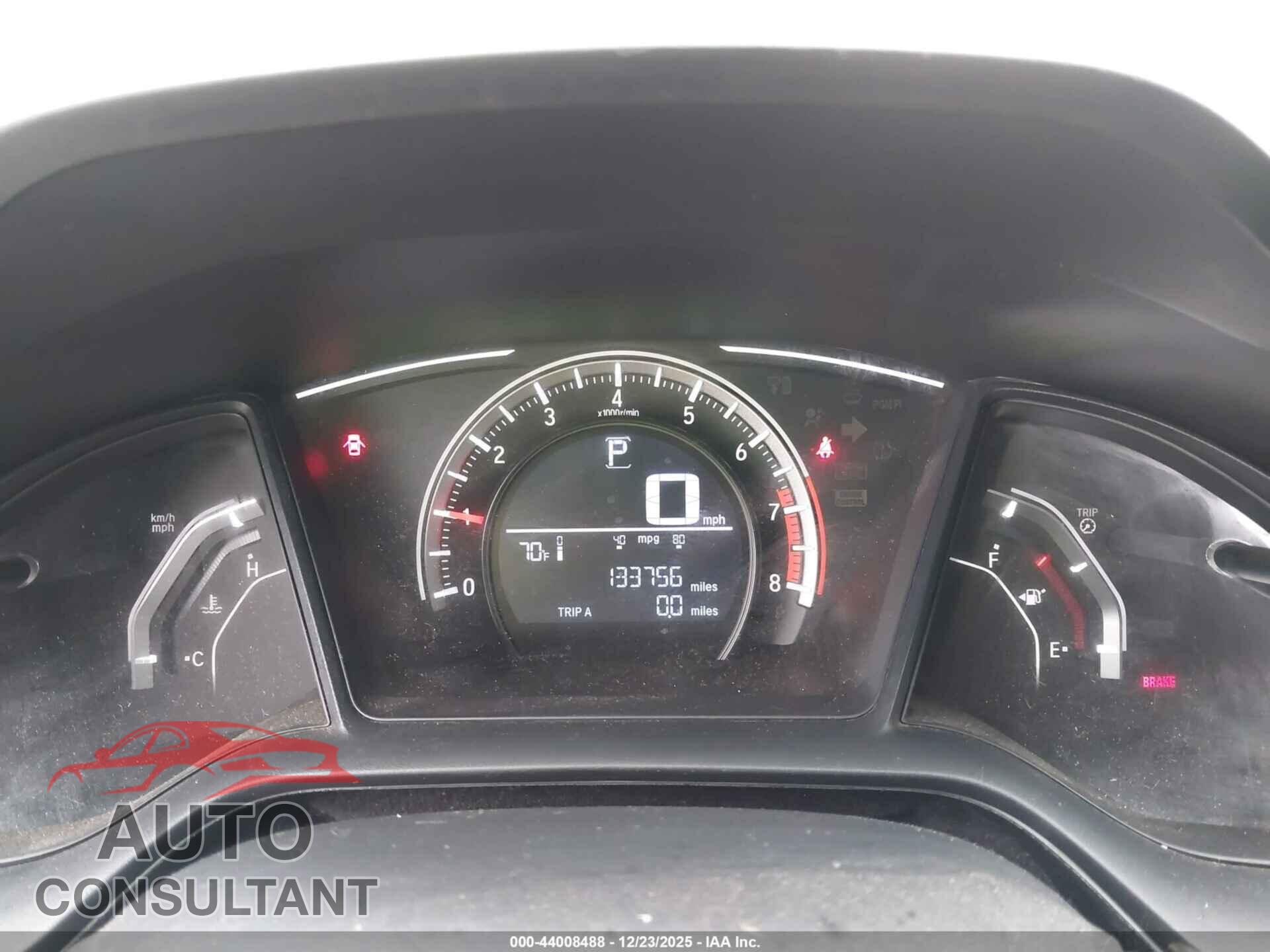 HONDA CIVIC 2017 - 19XFC2F54HE059362