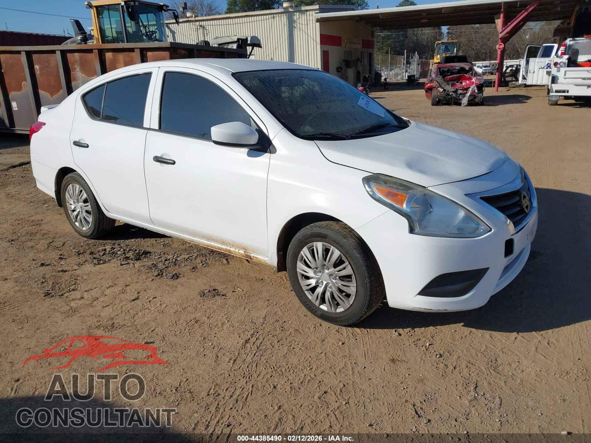 NISSAN VERSA 2016 - 3N1CN7AP4GL875956