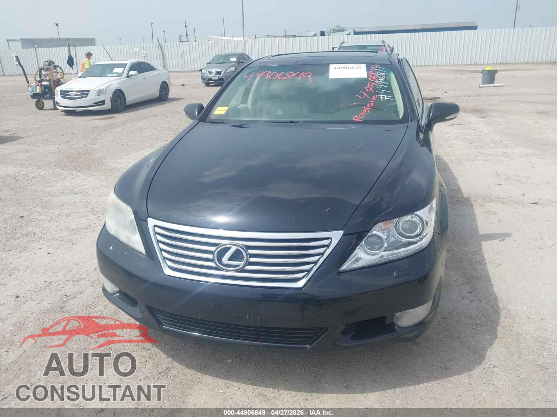 LEXUS LS 460 2012 - JTHBL5EF5C5113569