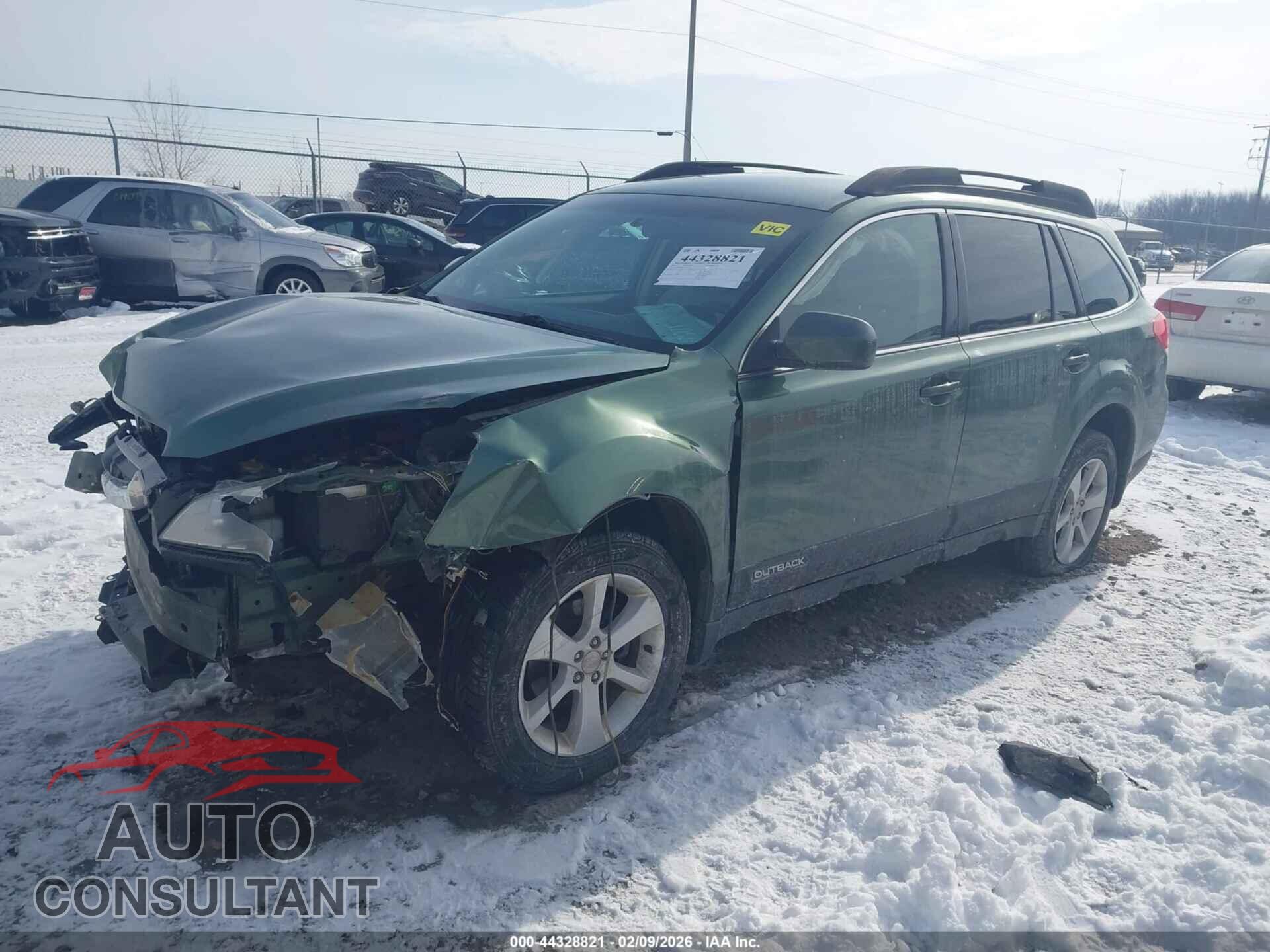 SUBARU OUTBACK 2014 - 4S4BRBCC7E3200150