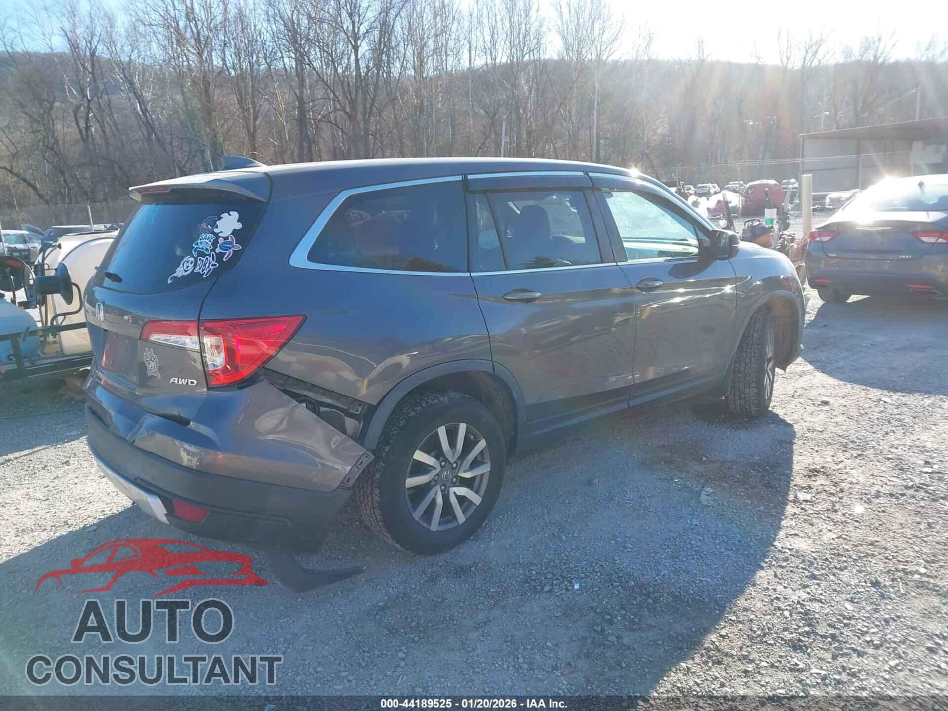 HONDA PILOT 2019 - 5FNYF6H5XKB035539